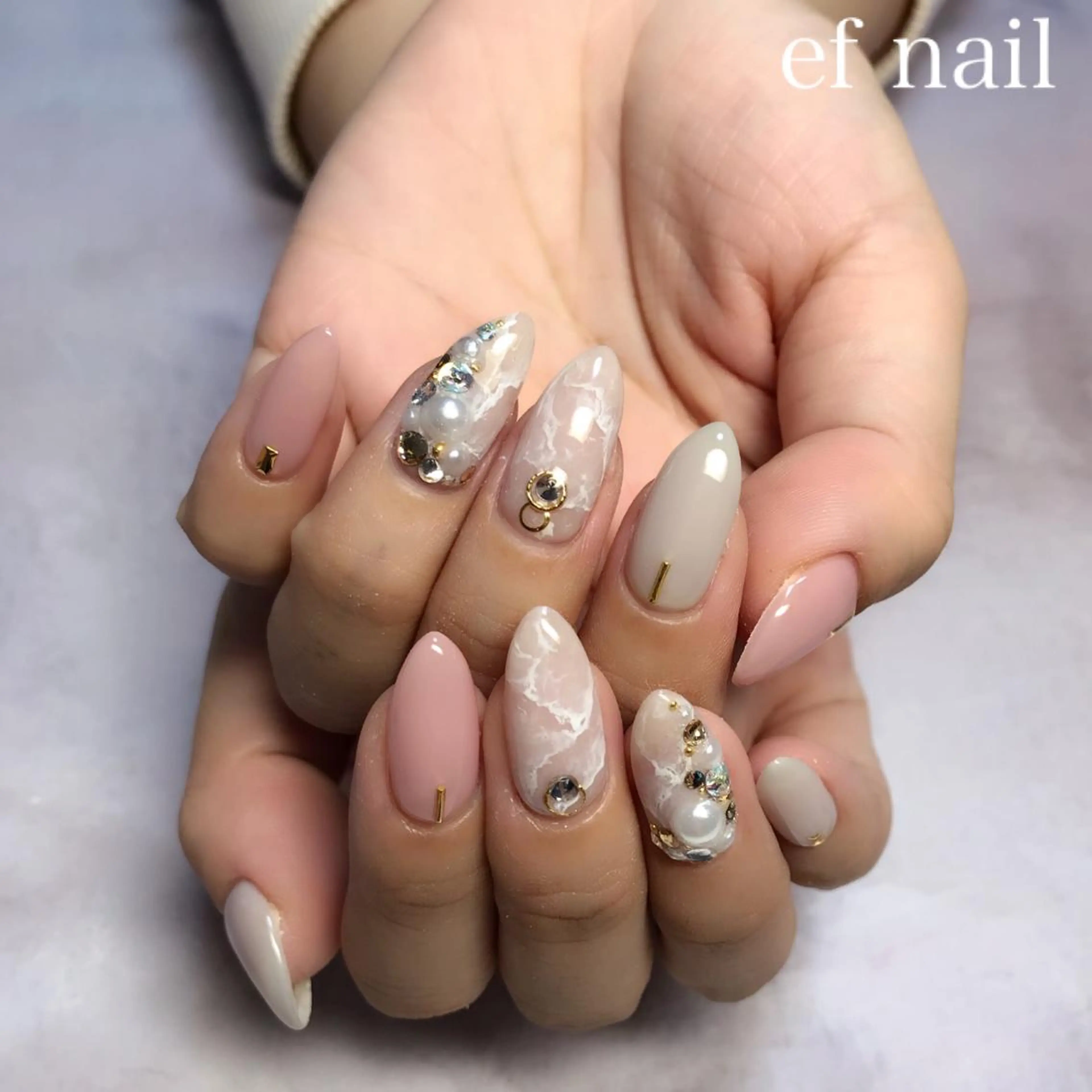 ネイル ハンドネイル ef nailのネイルデザイン