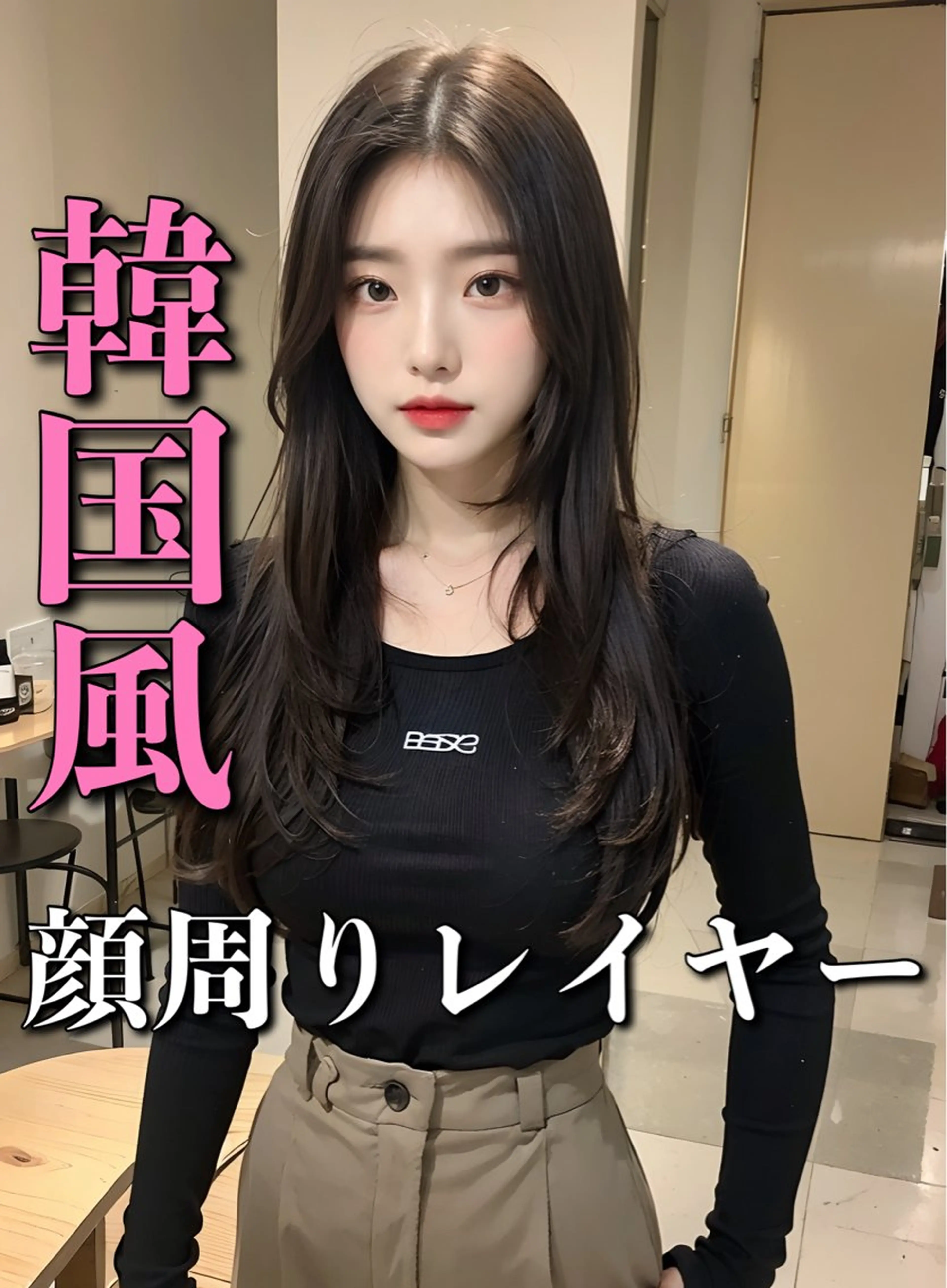 セミロング レイヤーカット ローレイヤー カットモデル募集 ミネのヘアスタイル