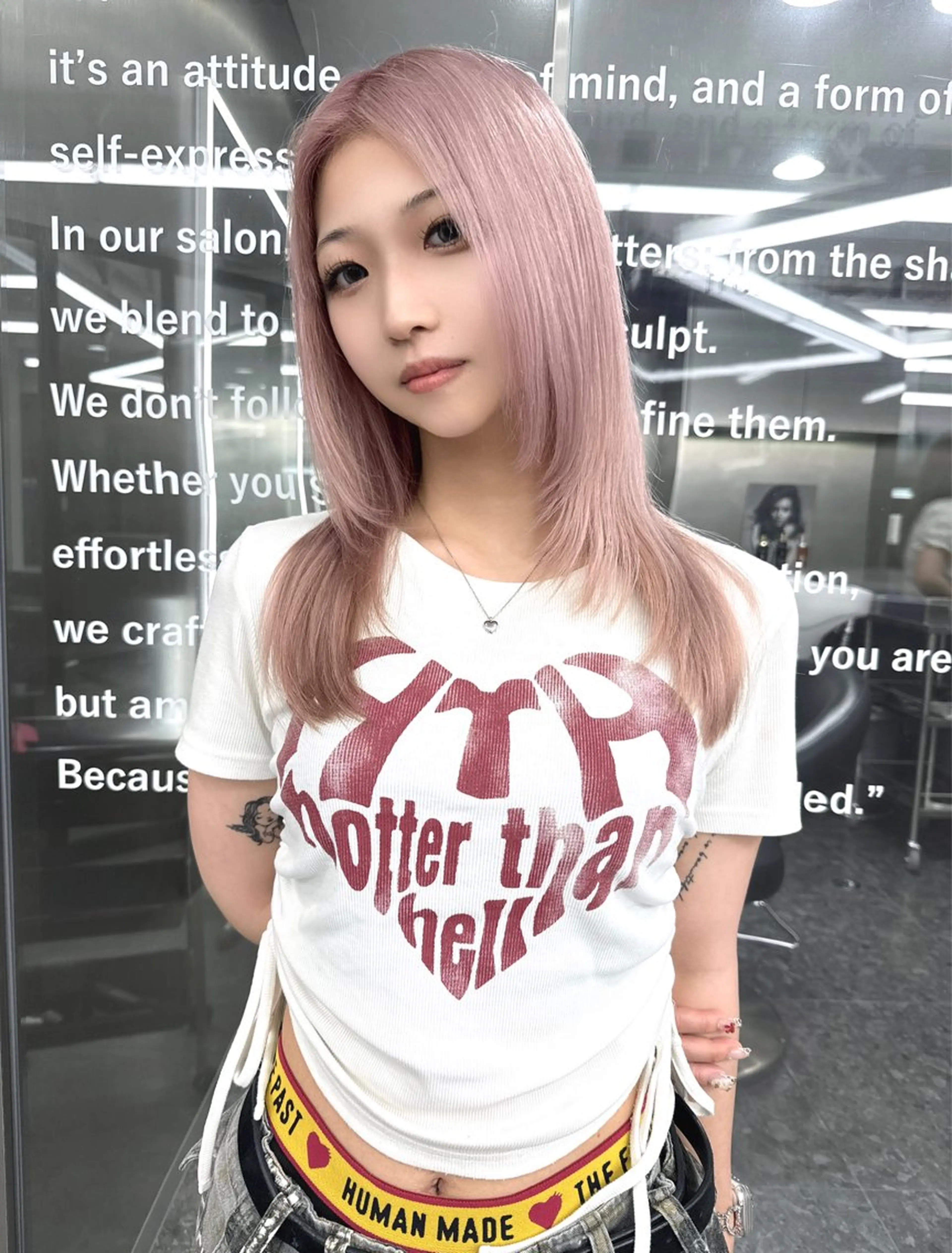 セミロング ヘアカラー トリートメント AIKA 🦋のヘアスタイル
