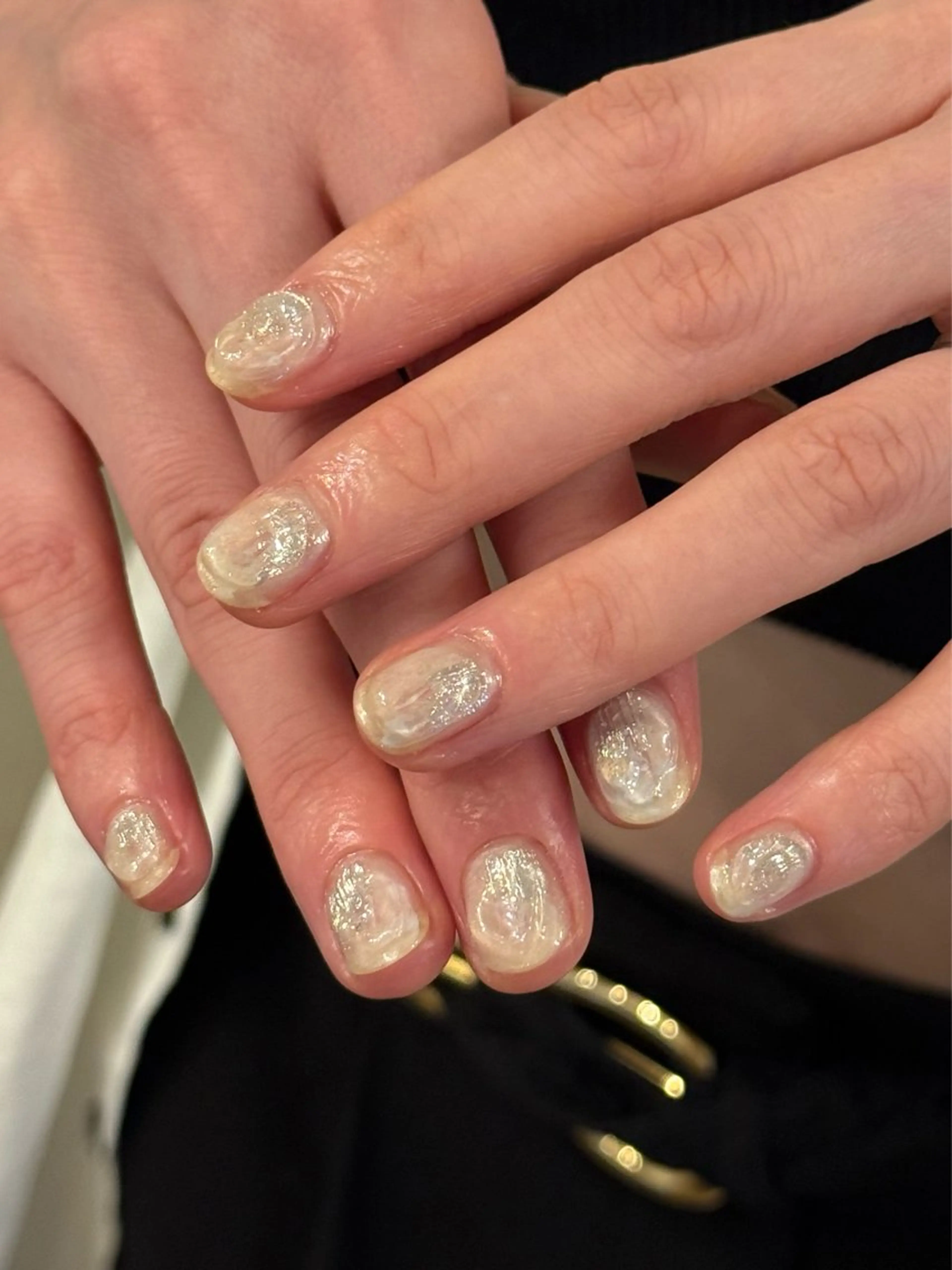 ネイル クリアネイル ニュアンスネイル ハンドネイル filonnail asukaのネイルデザイン