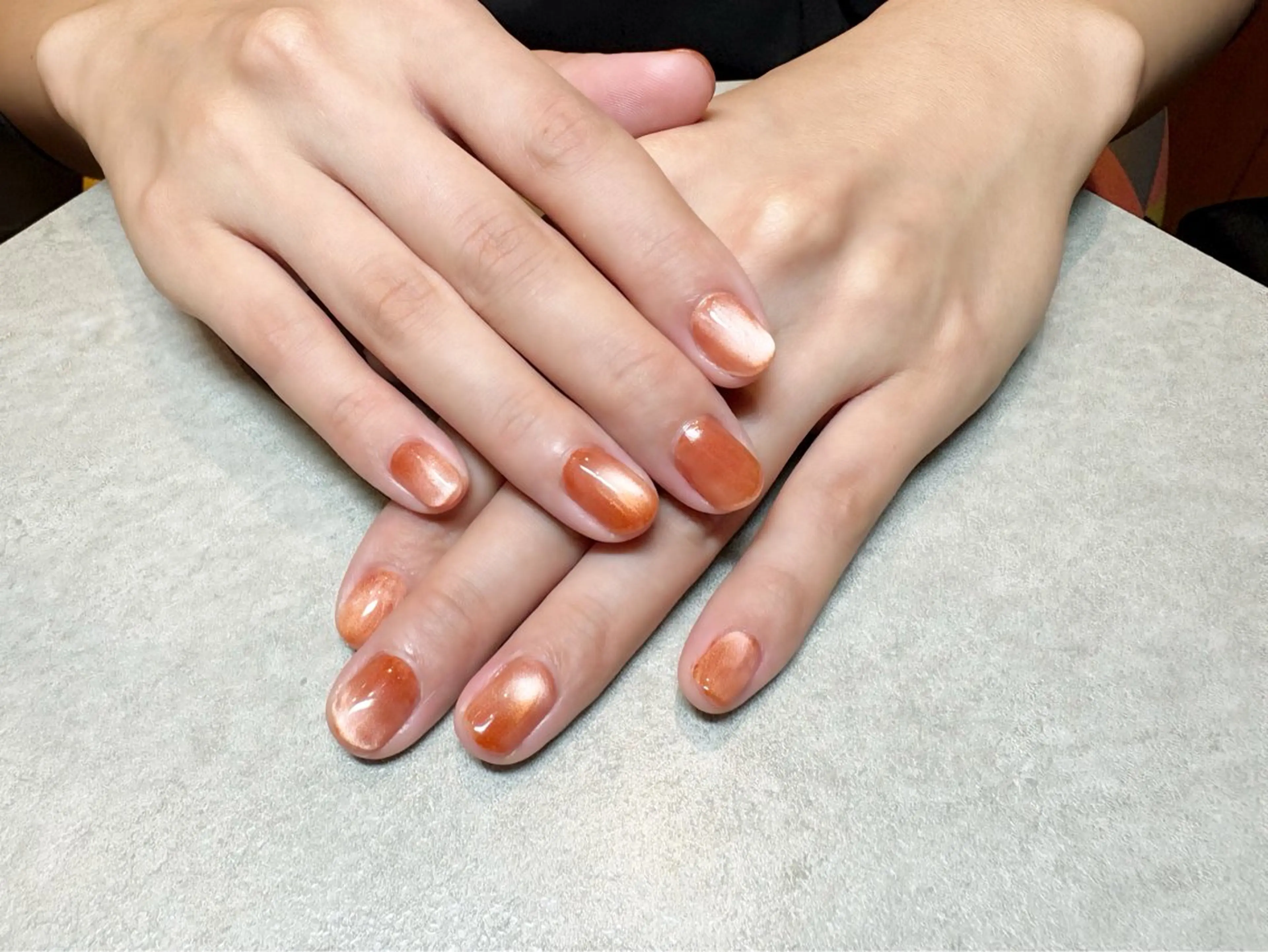 ネイル オレンジ Nailsalon Tara.所属・Tara HaRu.のネイルデザイン