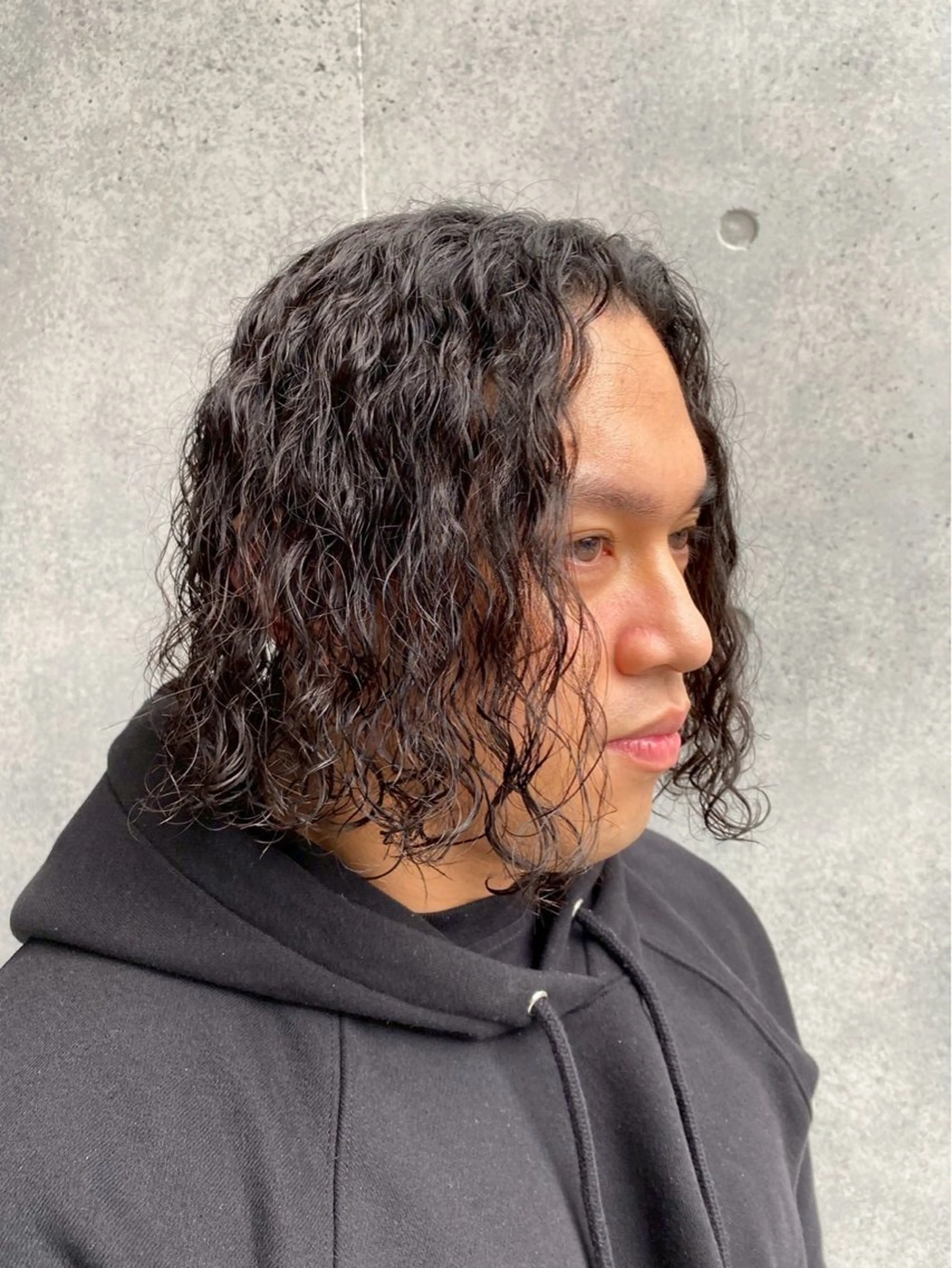 パーマ メンズ カット パーマ CREA相武台前所属・メンズ特化美容師⭐ ナツのヘアスタイル