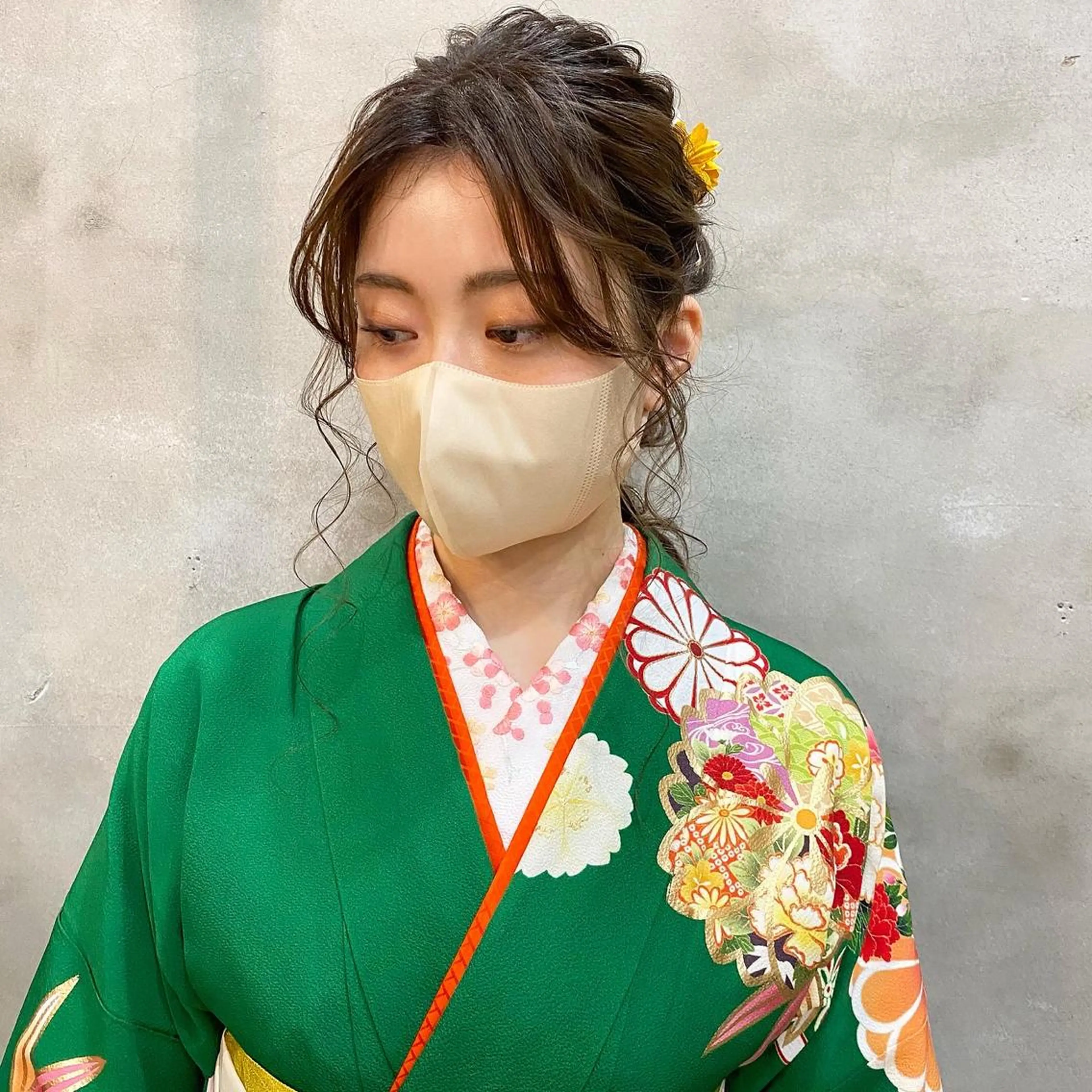 ロング 着付け まつパ・ヘアセット ♡Chinami♡のマツエク・マツパデザイン