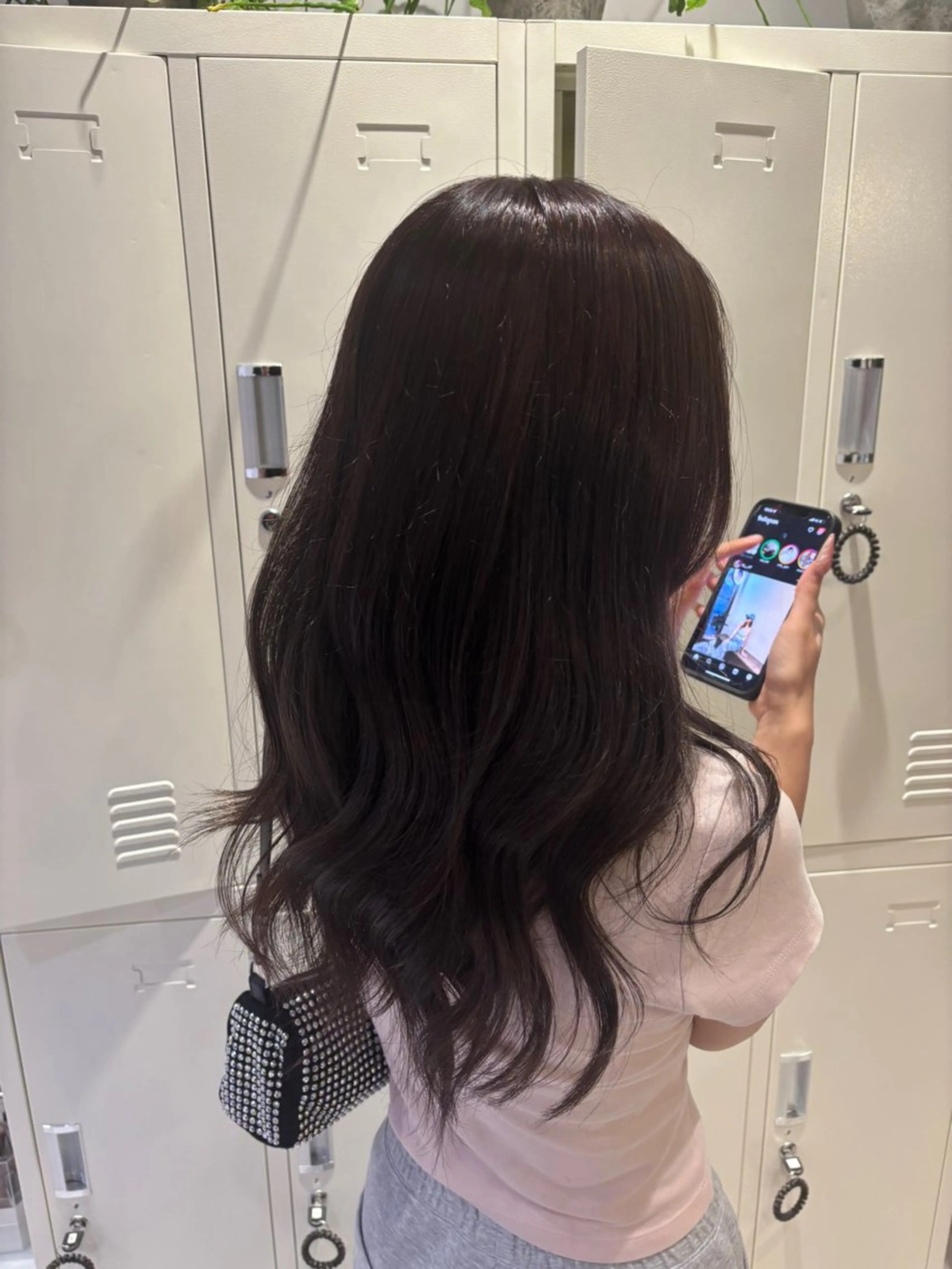 セミロング カット ヘアカラー 似合わせ✨ 叶夢のヘアスタイル