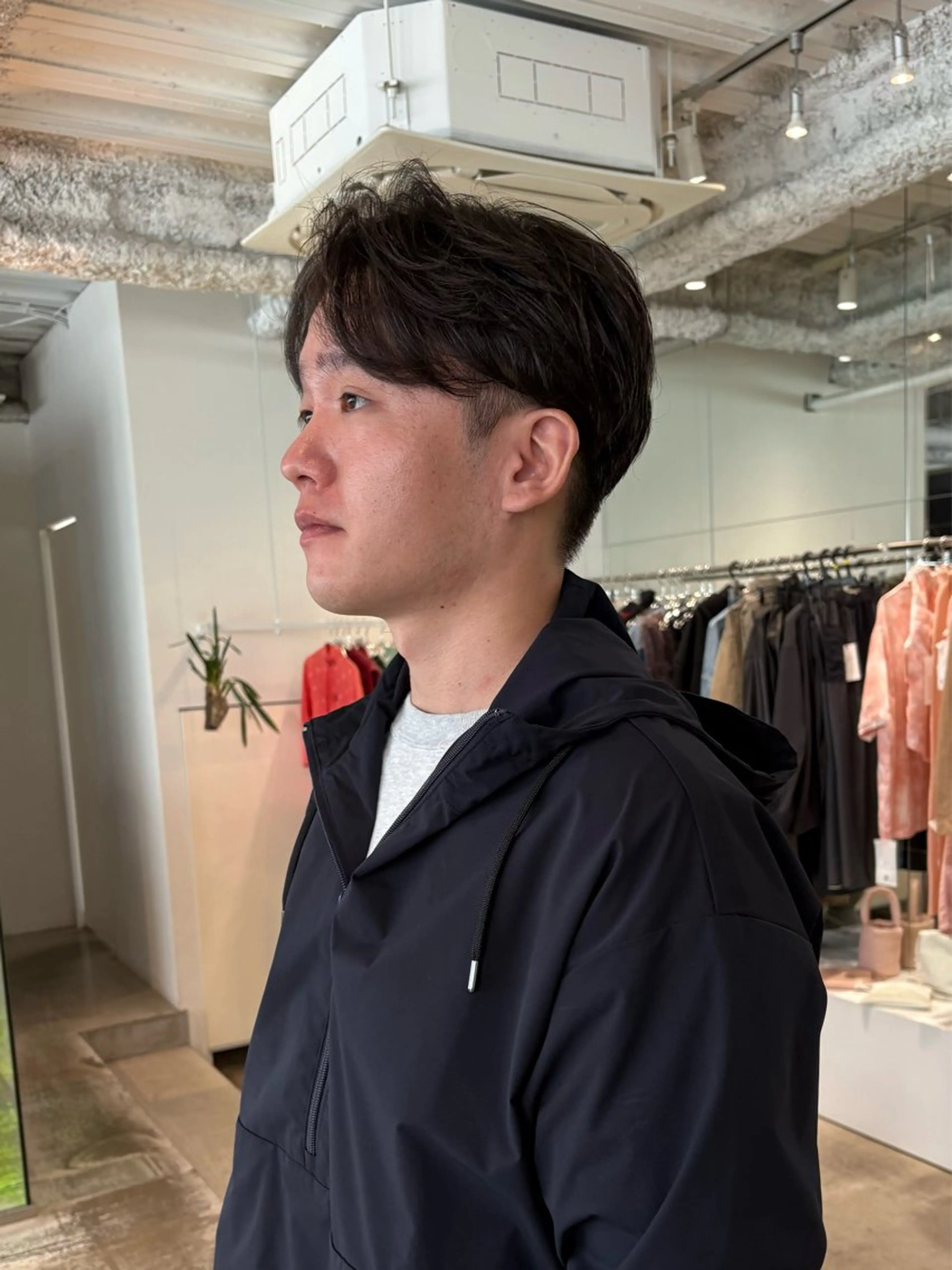 メンズ カット 縮毛矯正 ANY/メンズ特化/ シバヤ　ユウキのヘアスタイル