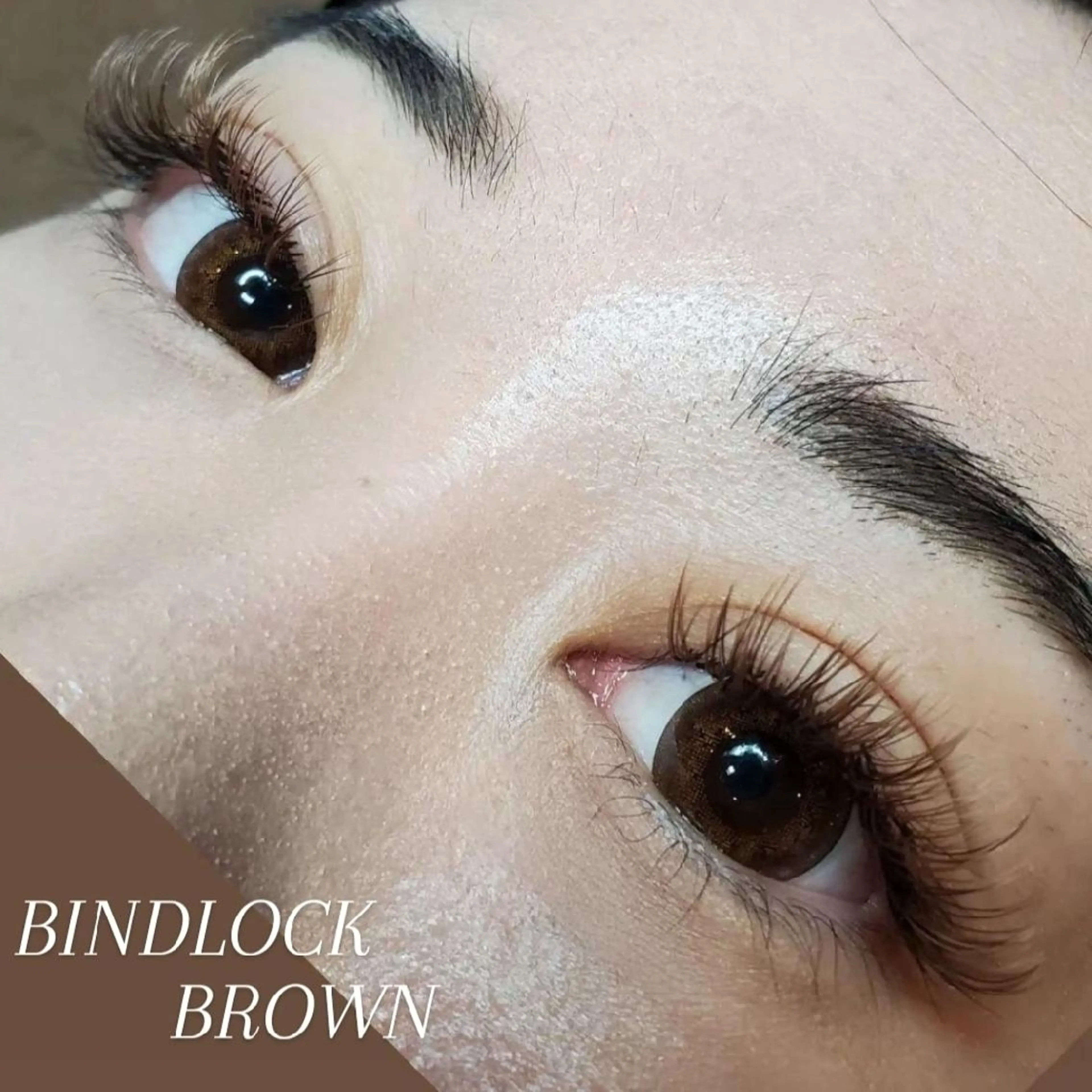 【BROWN🤎BLACK🖤】フラットラッシュ【80本】【オフ別途660】ブラウンorブラック(MIX2色)￥300の写真