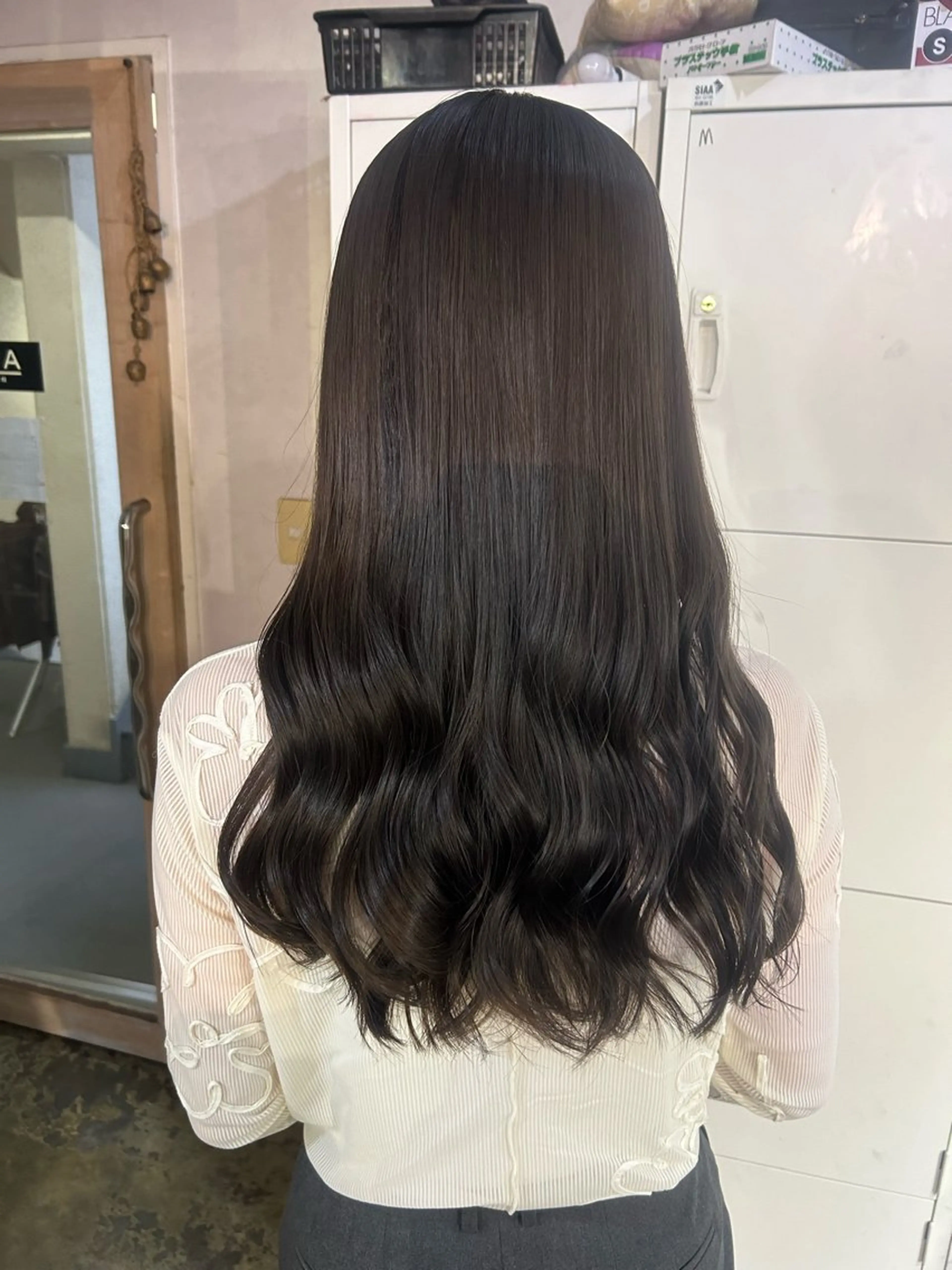 ロング ヘアカラー トリートメント オオニシ オト🐹のヘアスタイル