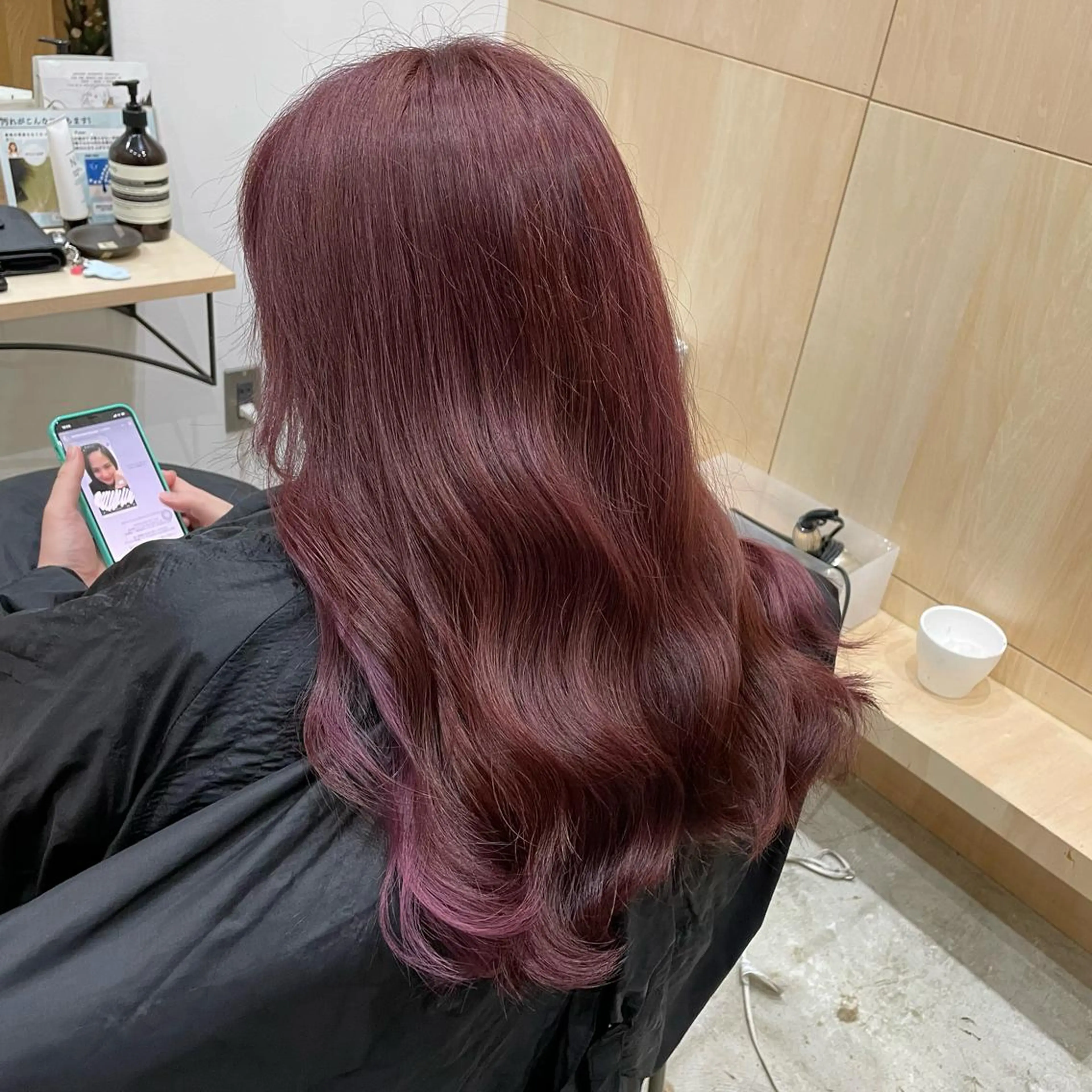 ロング カラー ヘアカラー miloc那覇 MIKUのヘアスタイル