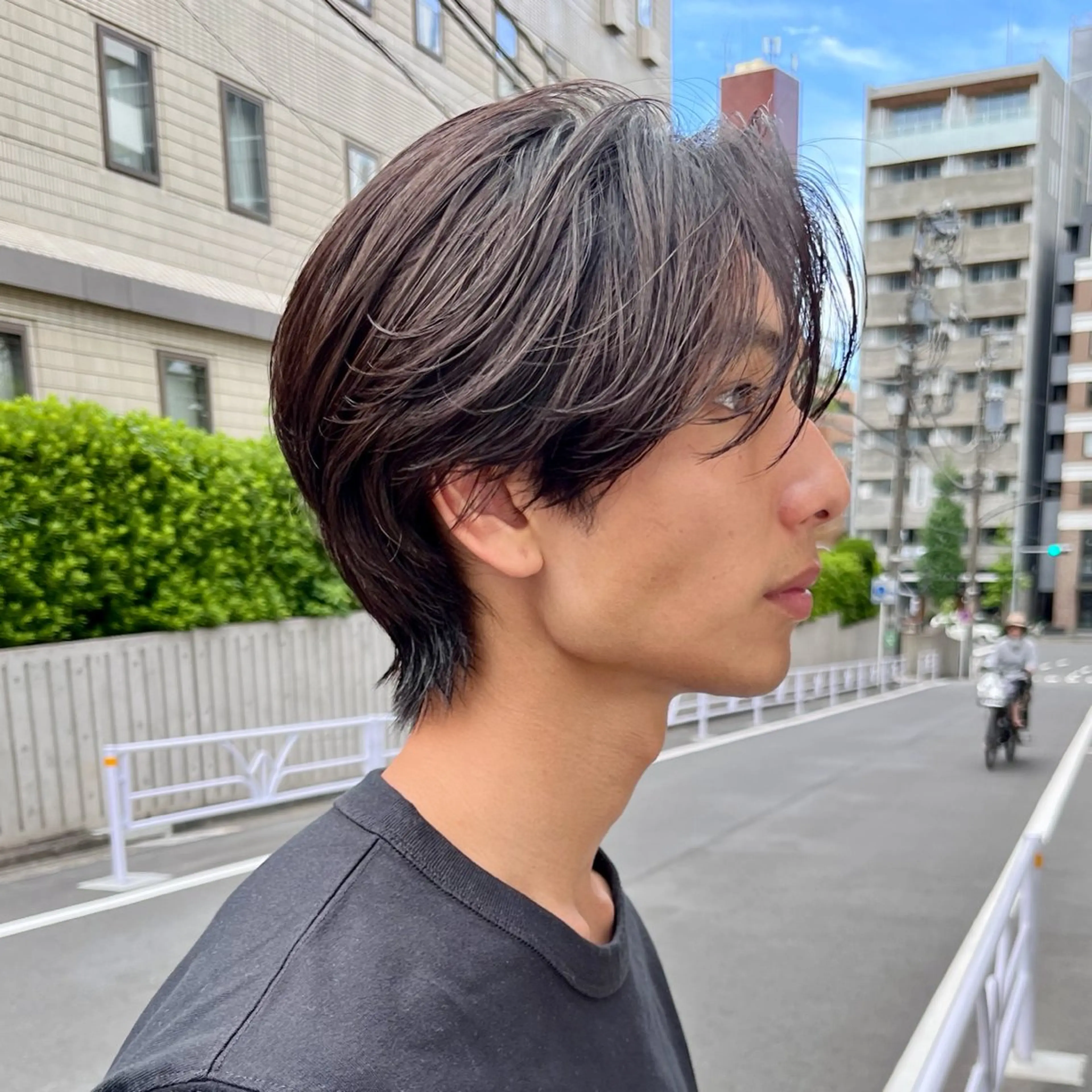 カラー メンズ GROW middle所属・山梨 洸のヘアスタイル