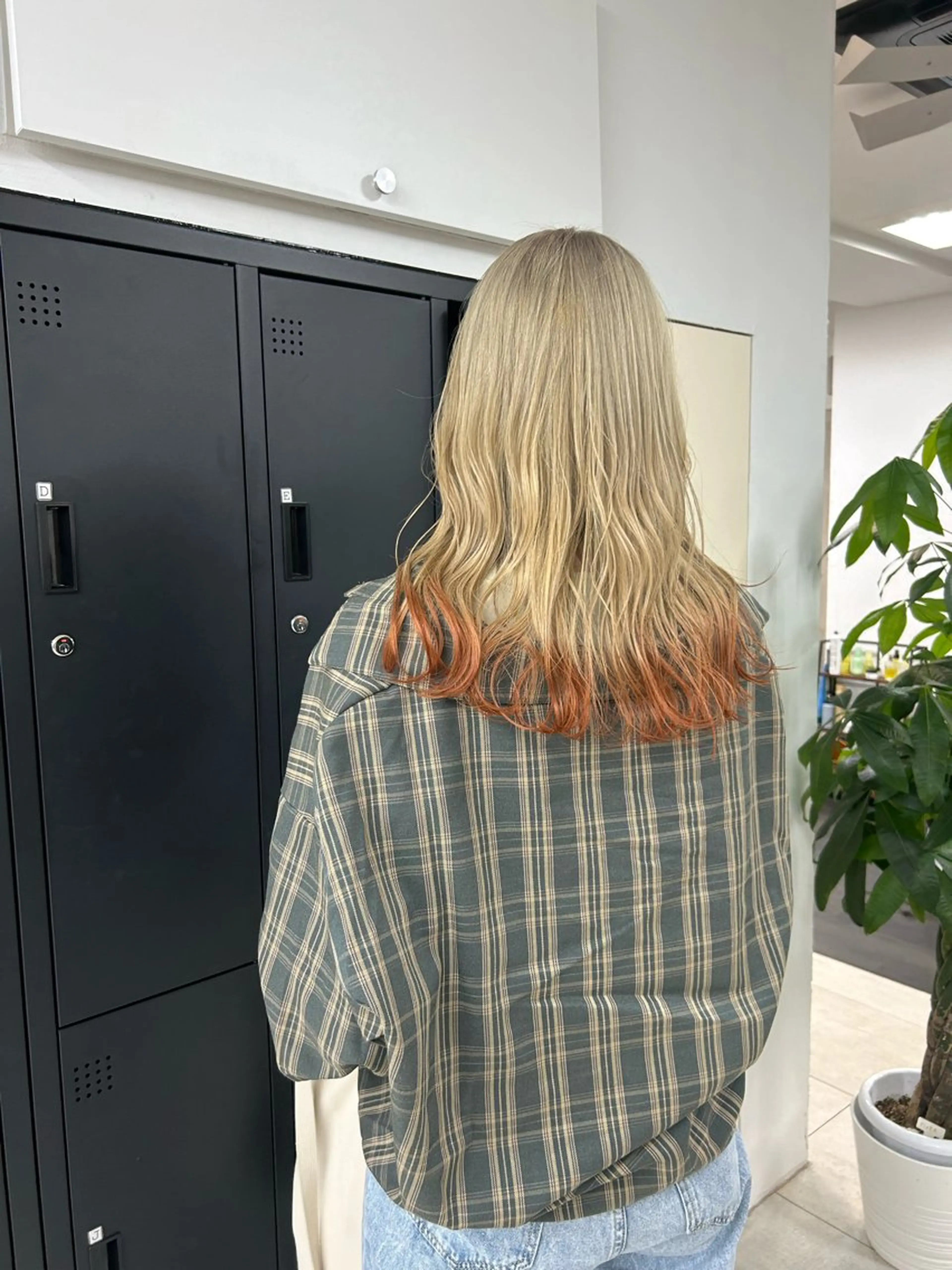 ロング ヘアカラー トリートメント ダブルカラー/韓国 ヘア/さわのあかねのヘアスタイル