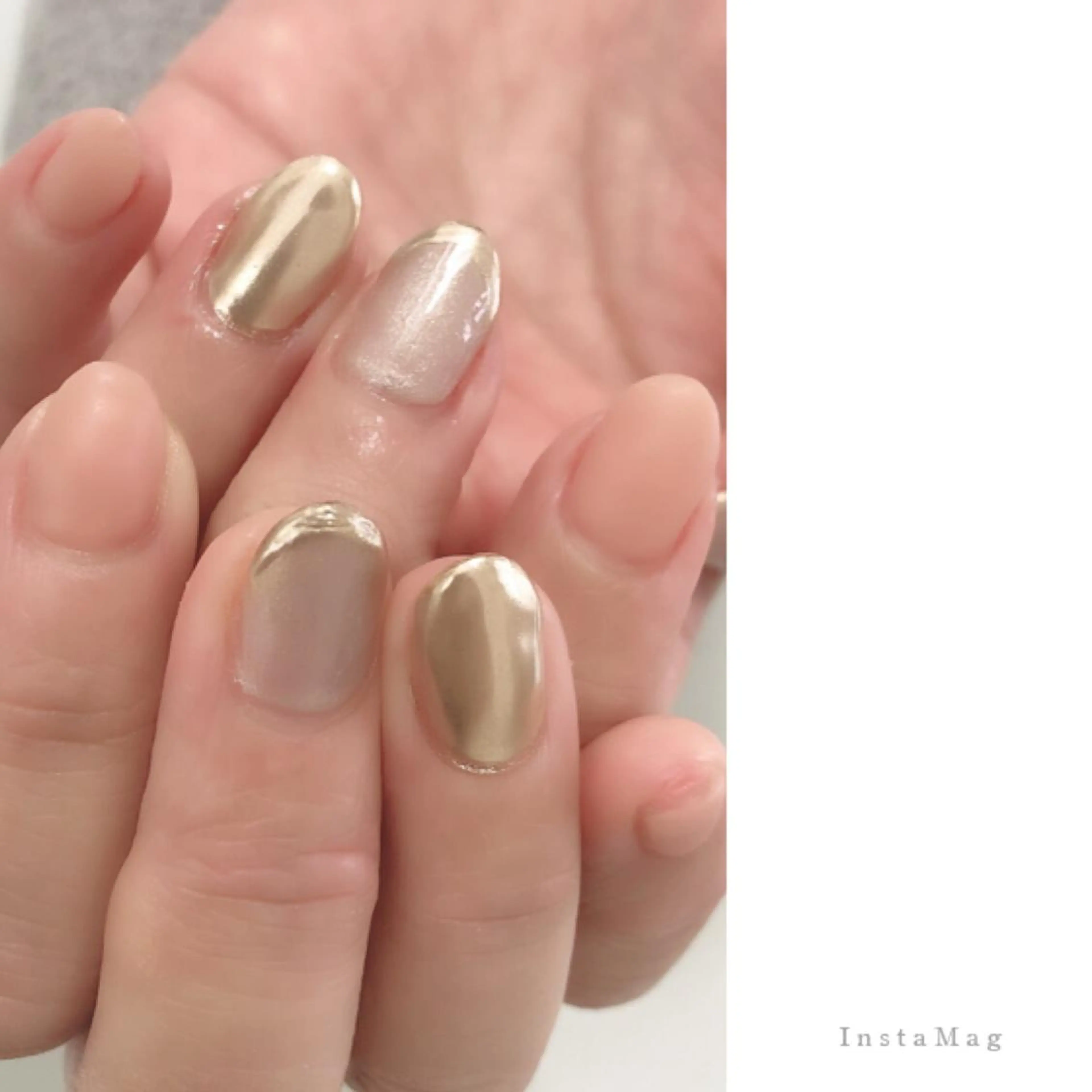 ネイル ジェルネイル 韓国ネイル マグネットネイル マットネイル ミラーネイル Azulsou 廣川愛のネイルデザイン