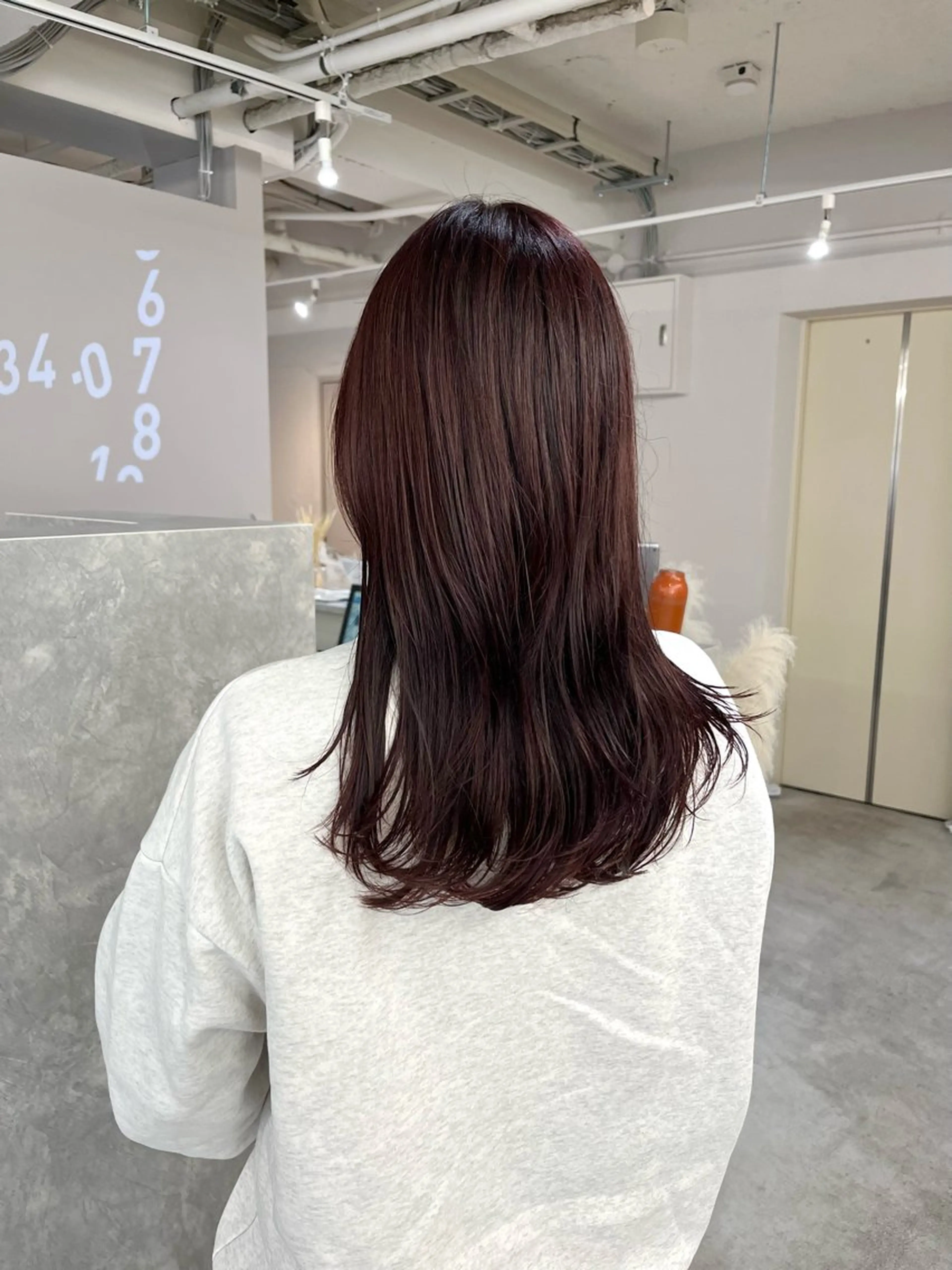 ダメージレスカラーの写真