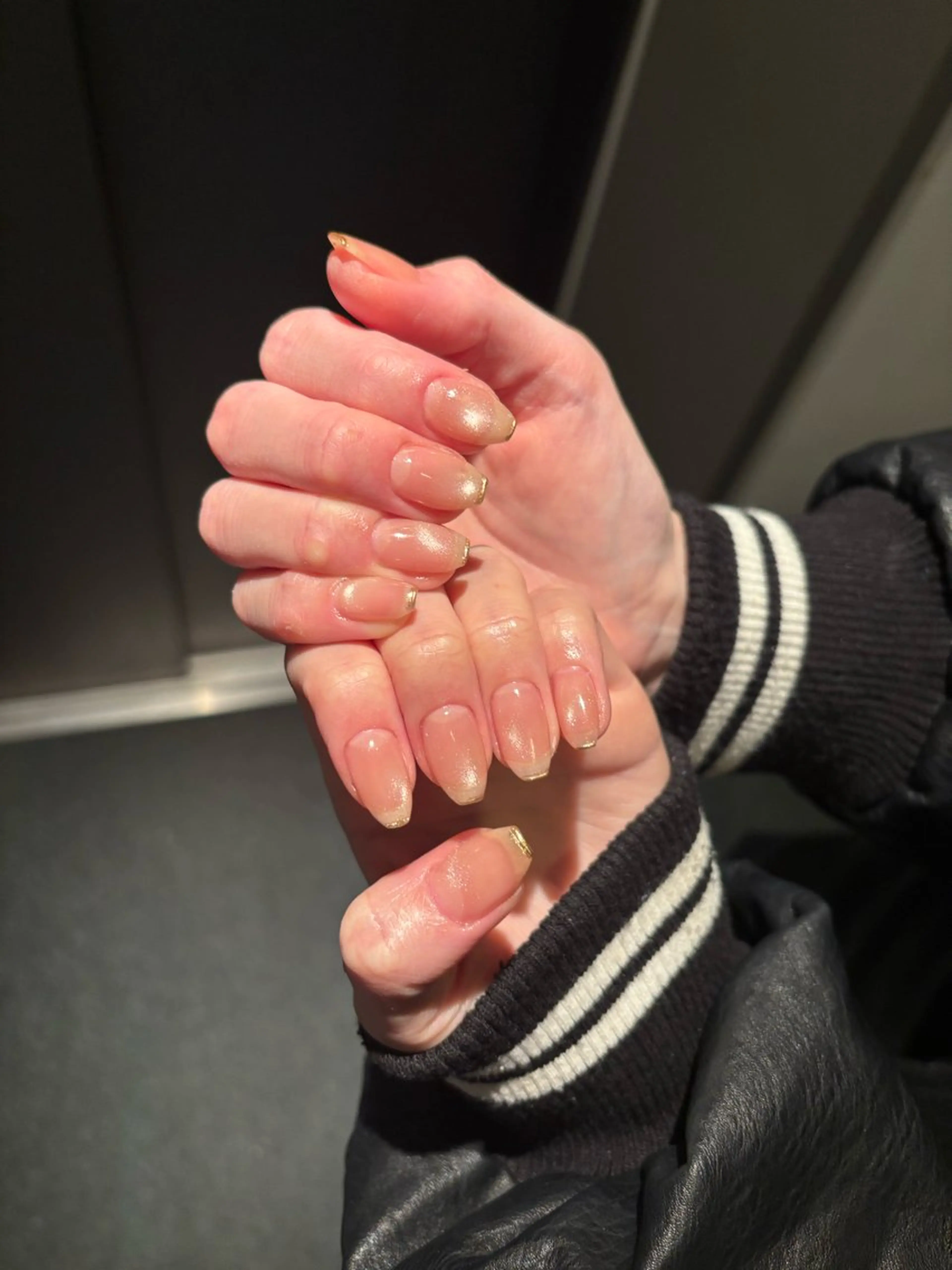 ネイル アートネイル フレンチネイル ジェルネイル 韓国ネイル 持ち込み ハンドネイル ハンドケア ボニー Coco nailのネイルデザイン