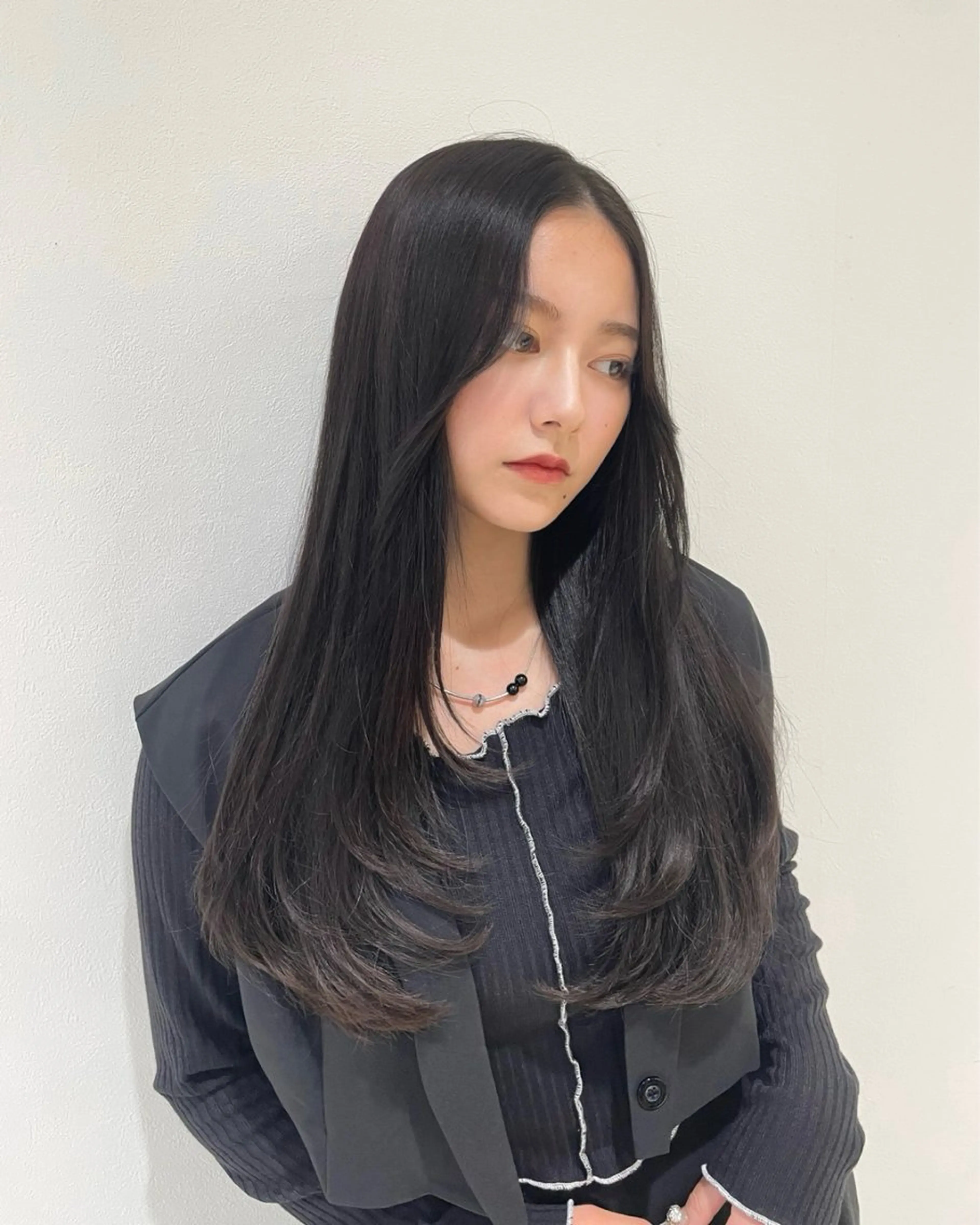 ロング 映える顔まわり/前髪 特化 💗 ユキマのヘアスタイル