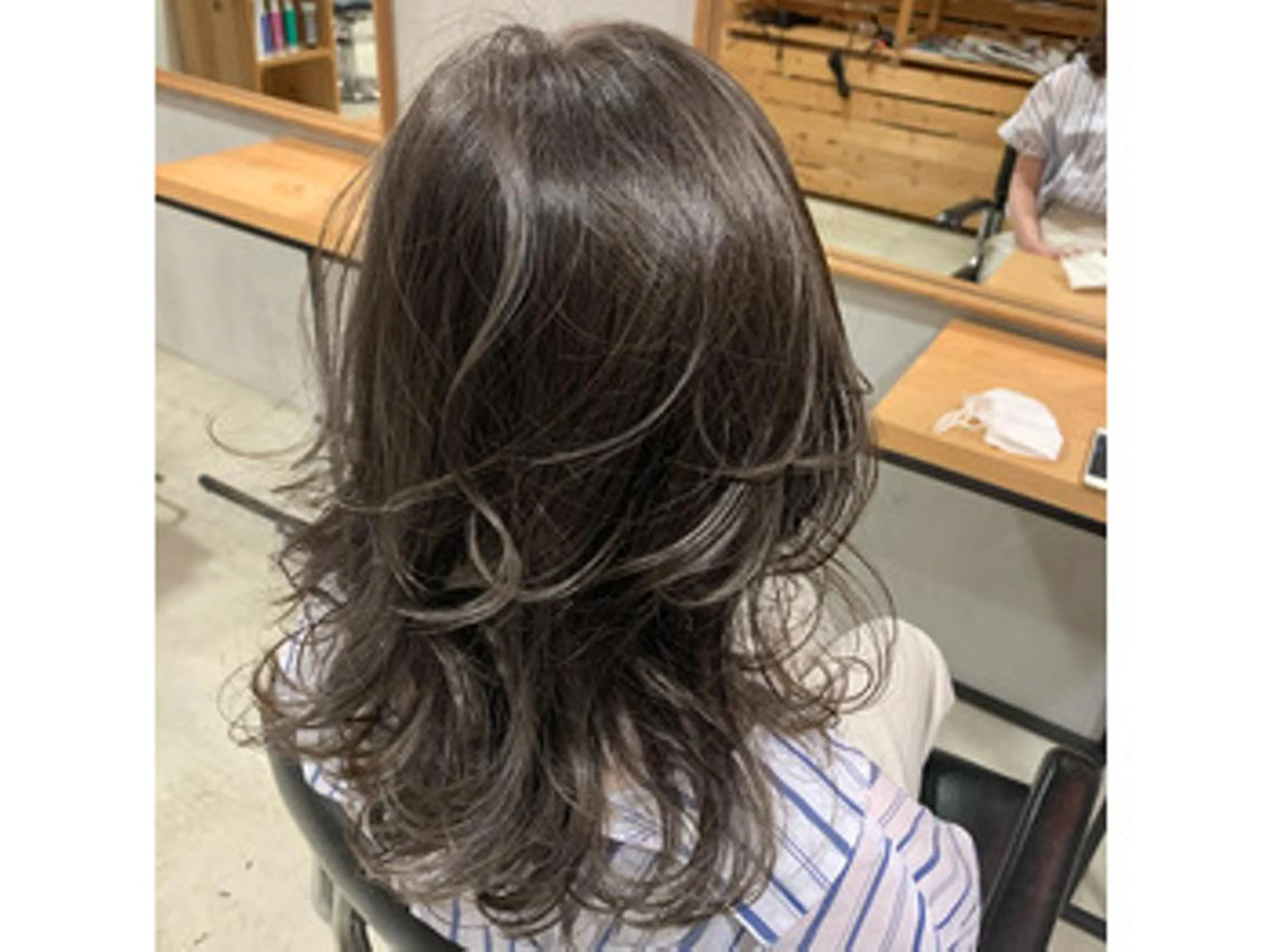 セミロング カラー カット ヘアカラー トリートメント 髙橋建太/ ニュアンスパーマ✂️のヘアスタイル