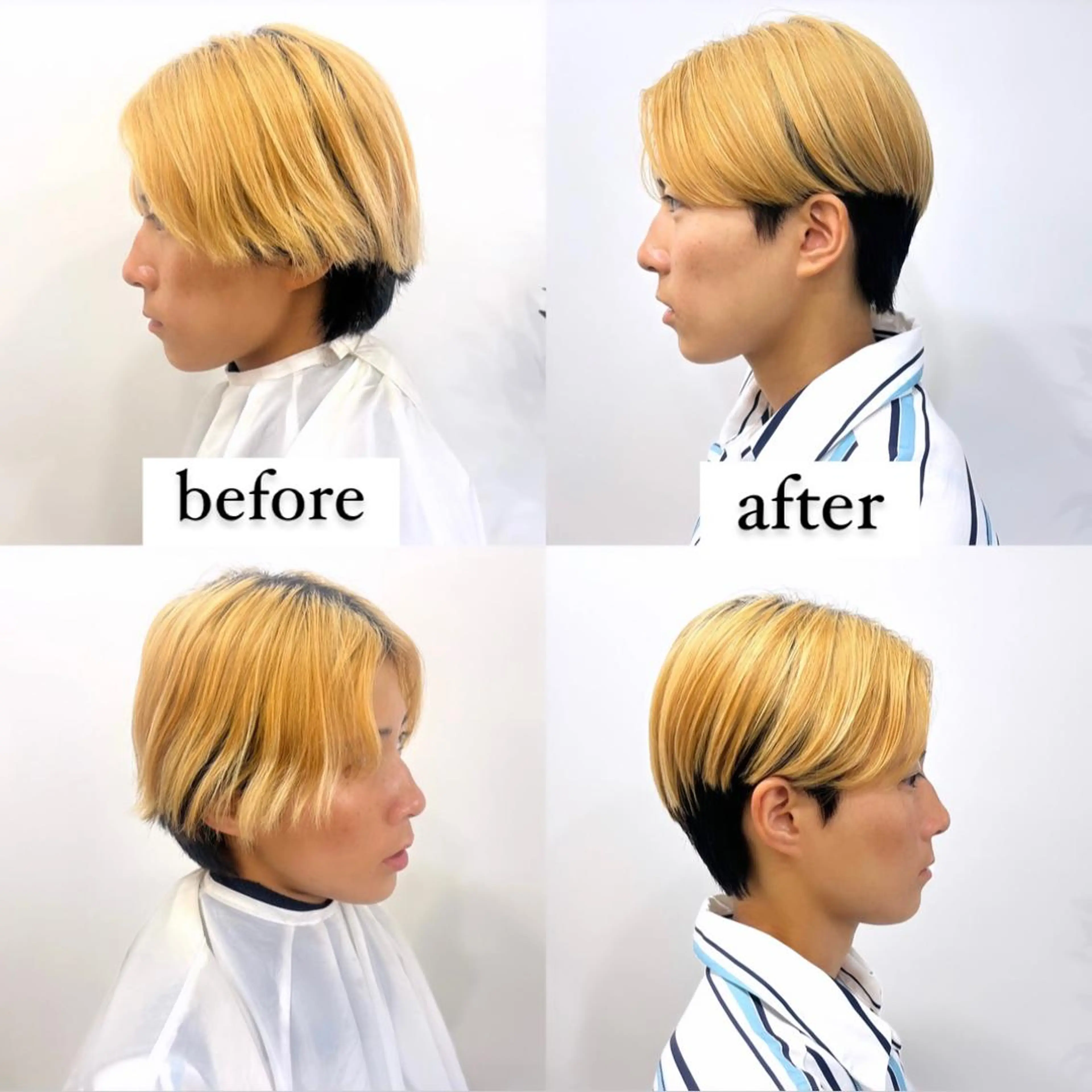 ショート カラー 入学式 卒業式のヘアスタイル 似合わせカット ショートヘア 小顔カット HIROKO / 透明感暖色カラー🎀のヘアスタイル
