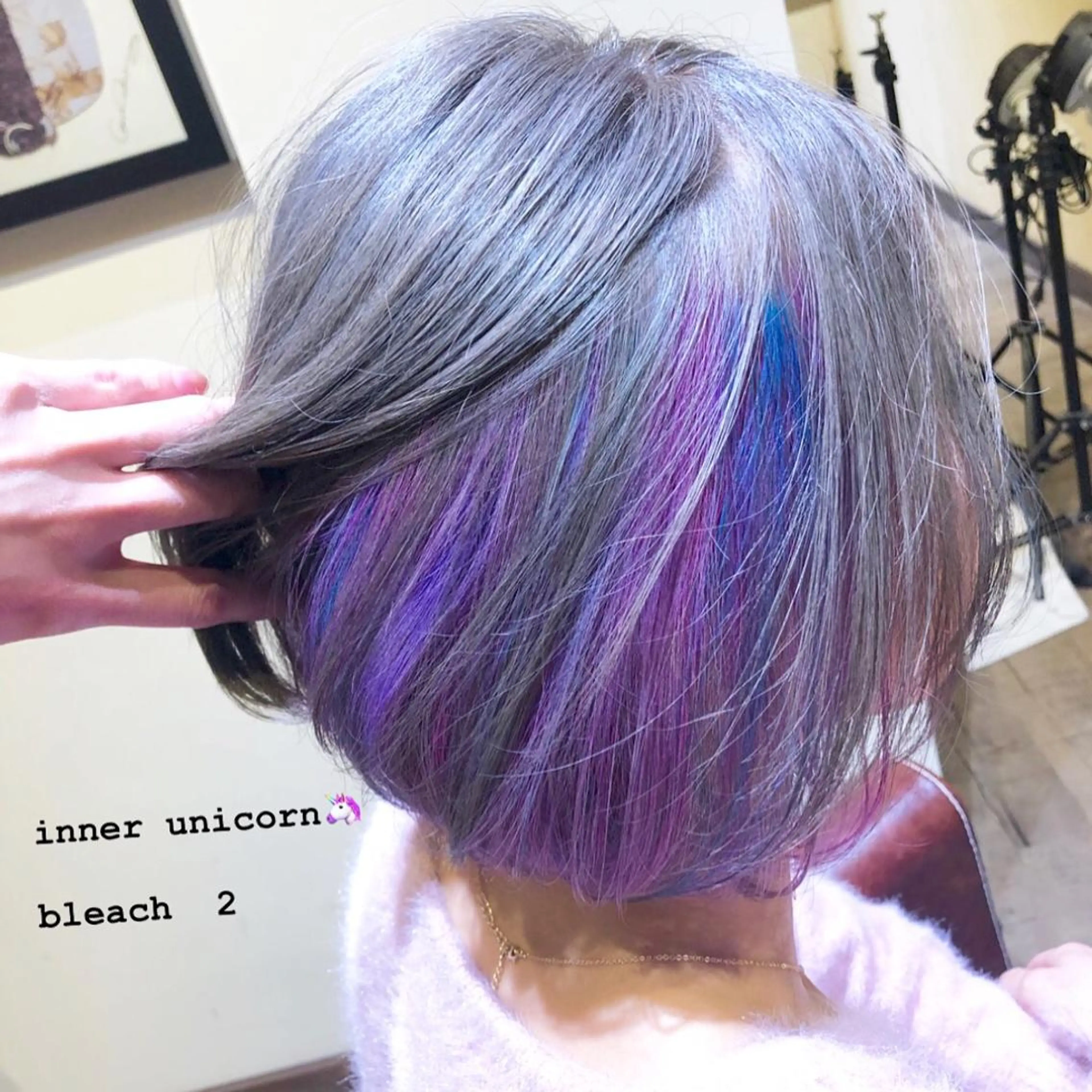 ミディアム カラー ヘアカラー トリートメント Ly   hair（リーヘア）所属・Lyhair🦊🎀 AKIのヘアスタイル