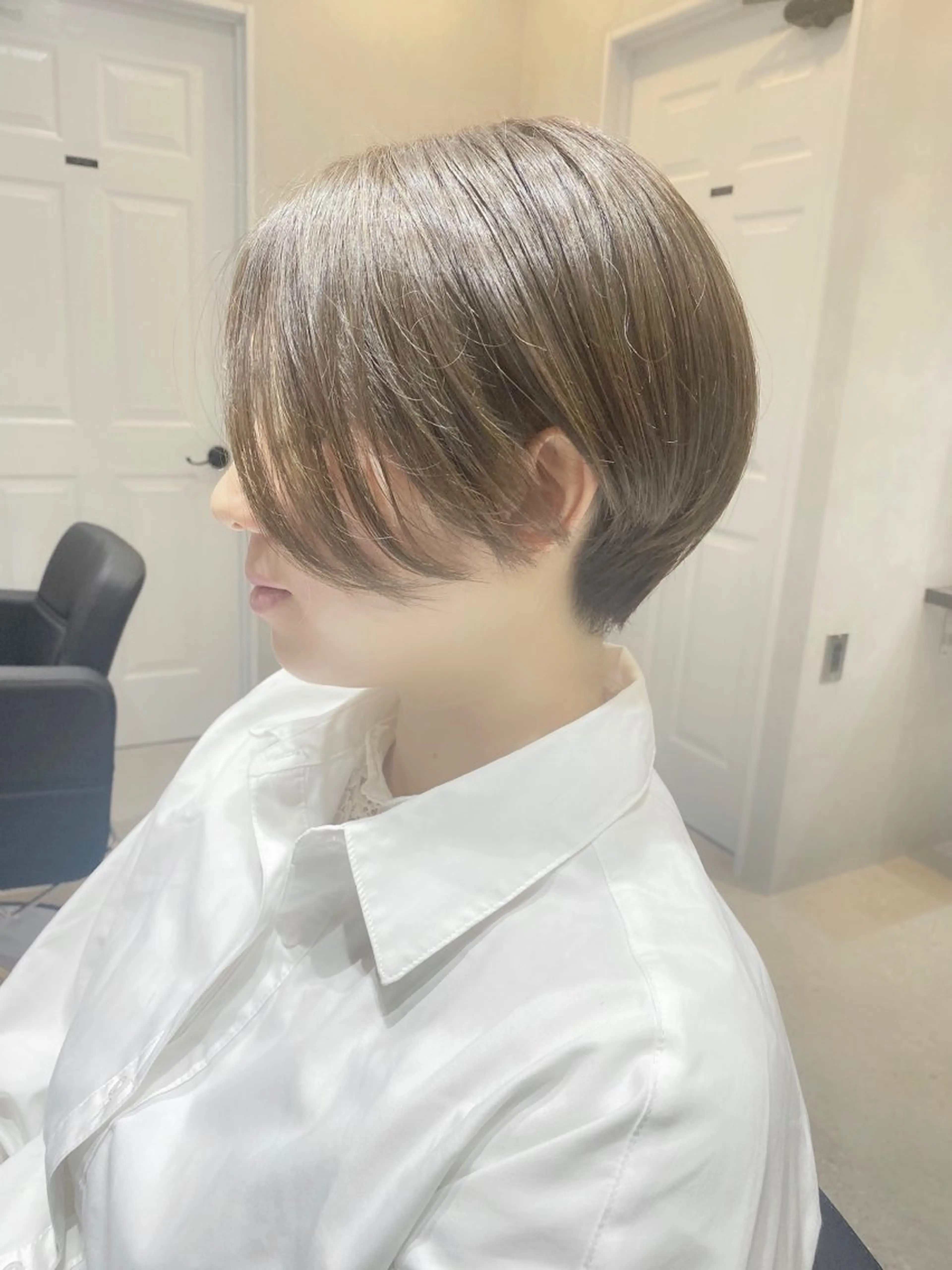 ショート ハンサムショート ショートヘア Agu hair lang屋島店所属・大林　恵理 【Agu 屋島】のヘアスタイル