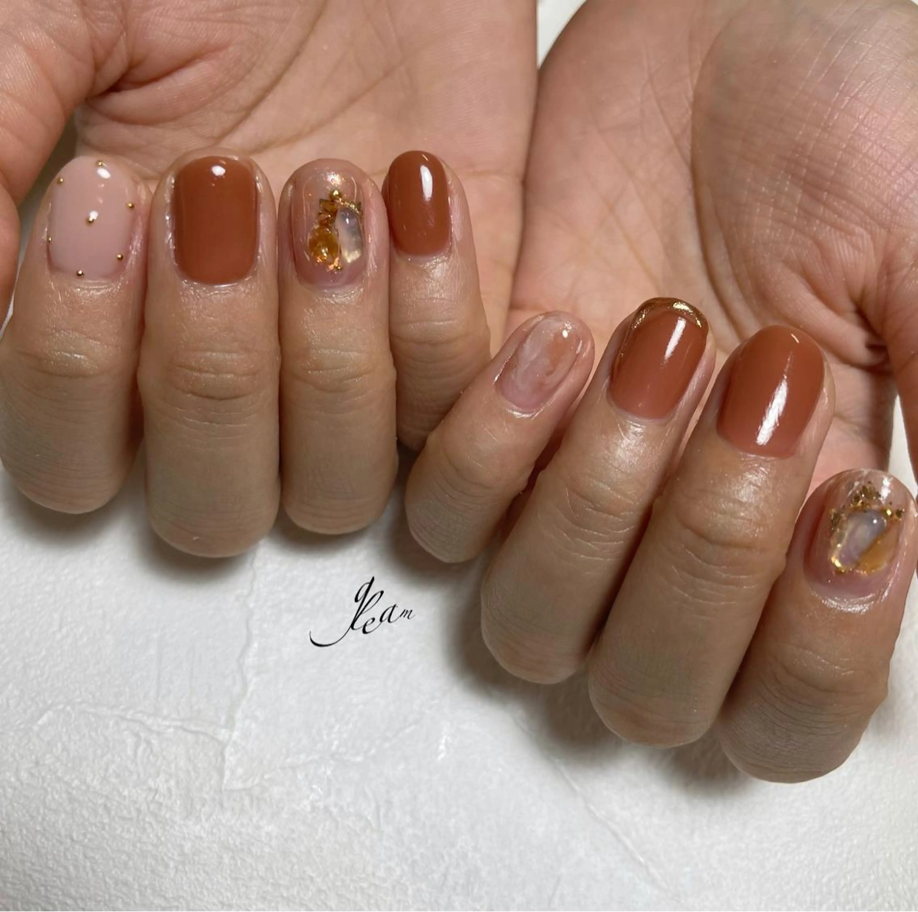 ネイル ハンドネイル gleam所属・gleam✴︎ sayakaのネイルデザイン