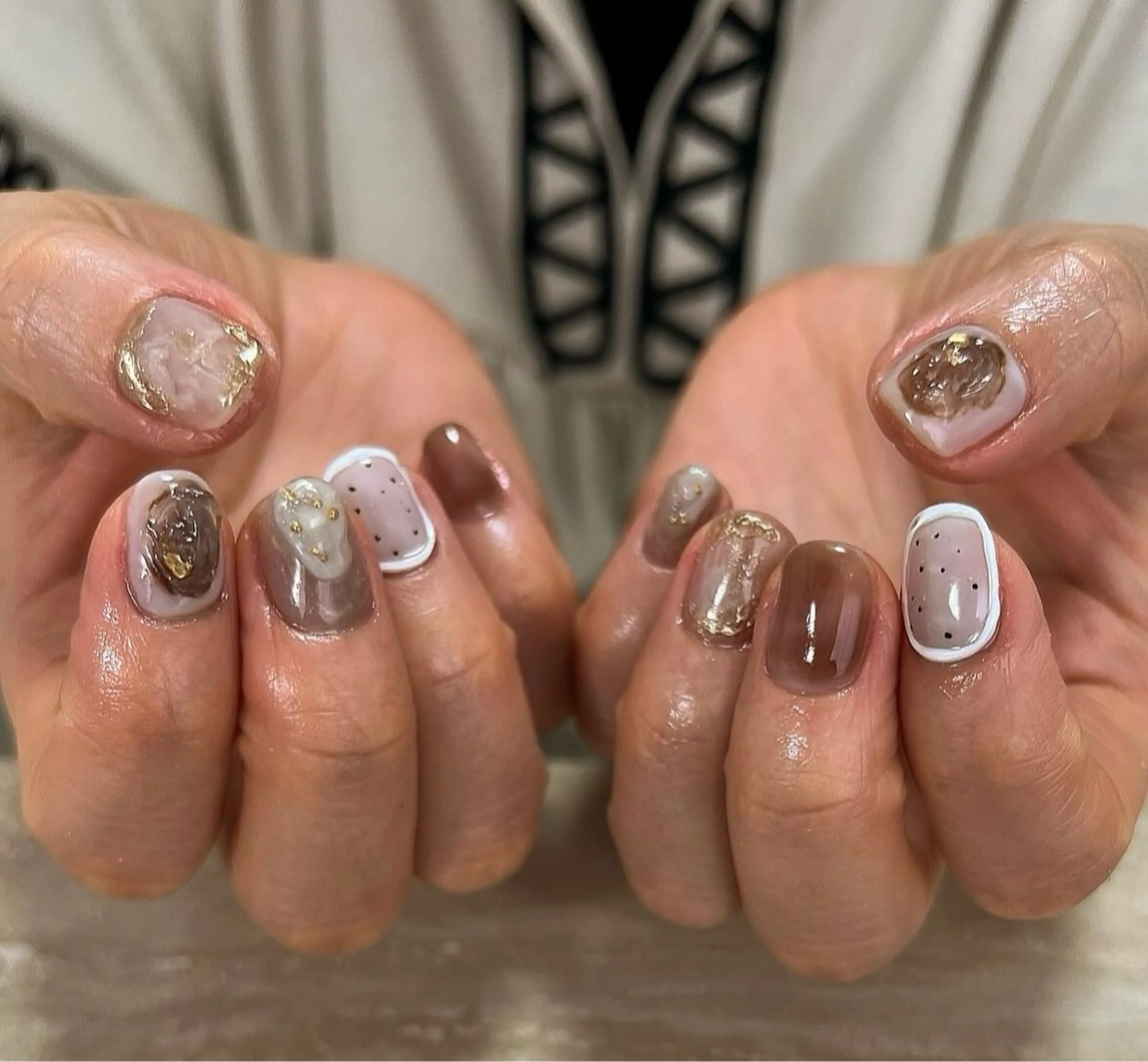 ネイル ハンドネイル ハンドケア nail salon una.のネイルデザイン