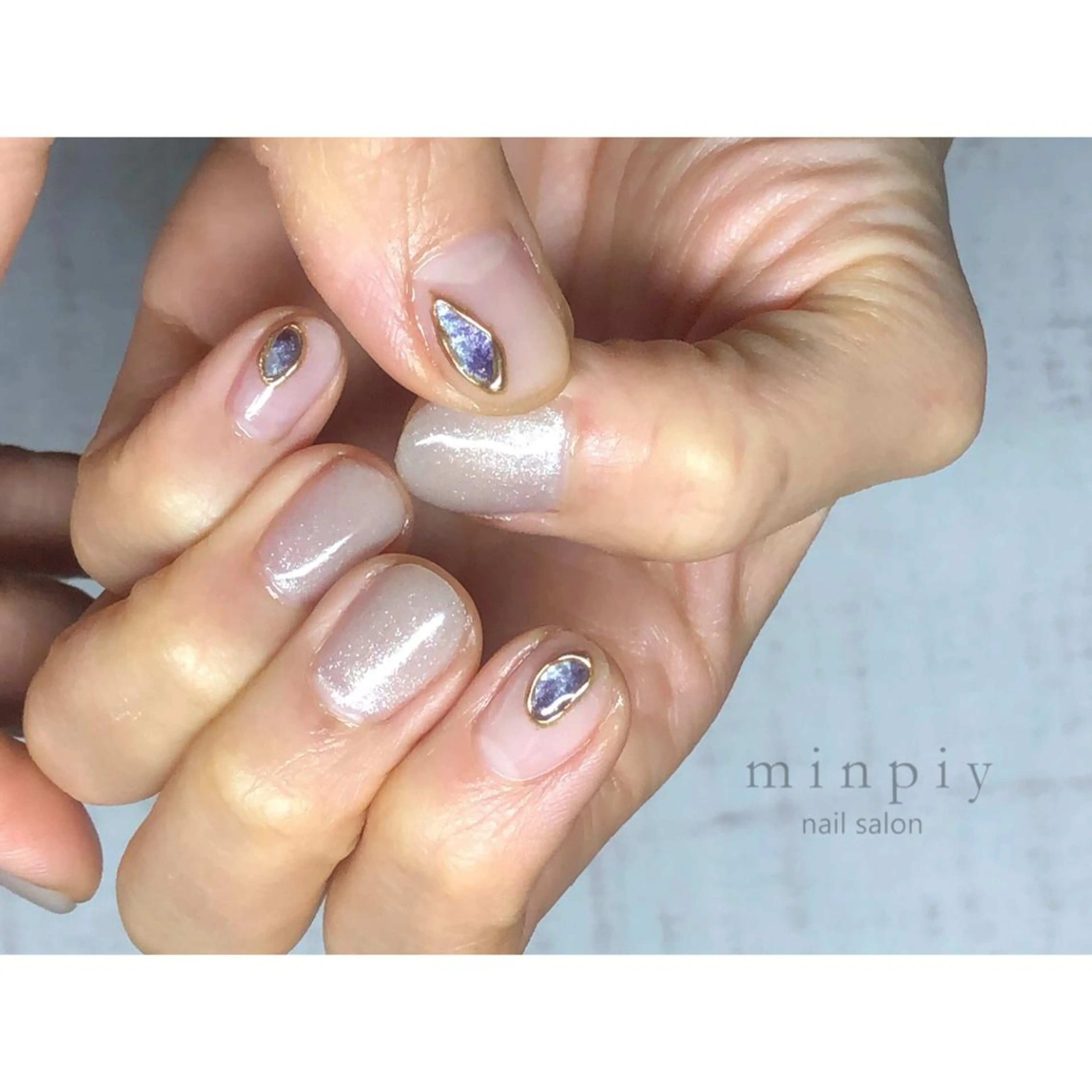 ネイル 𖡼 yumenoのネイルデザイン