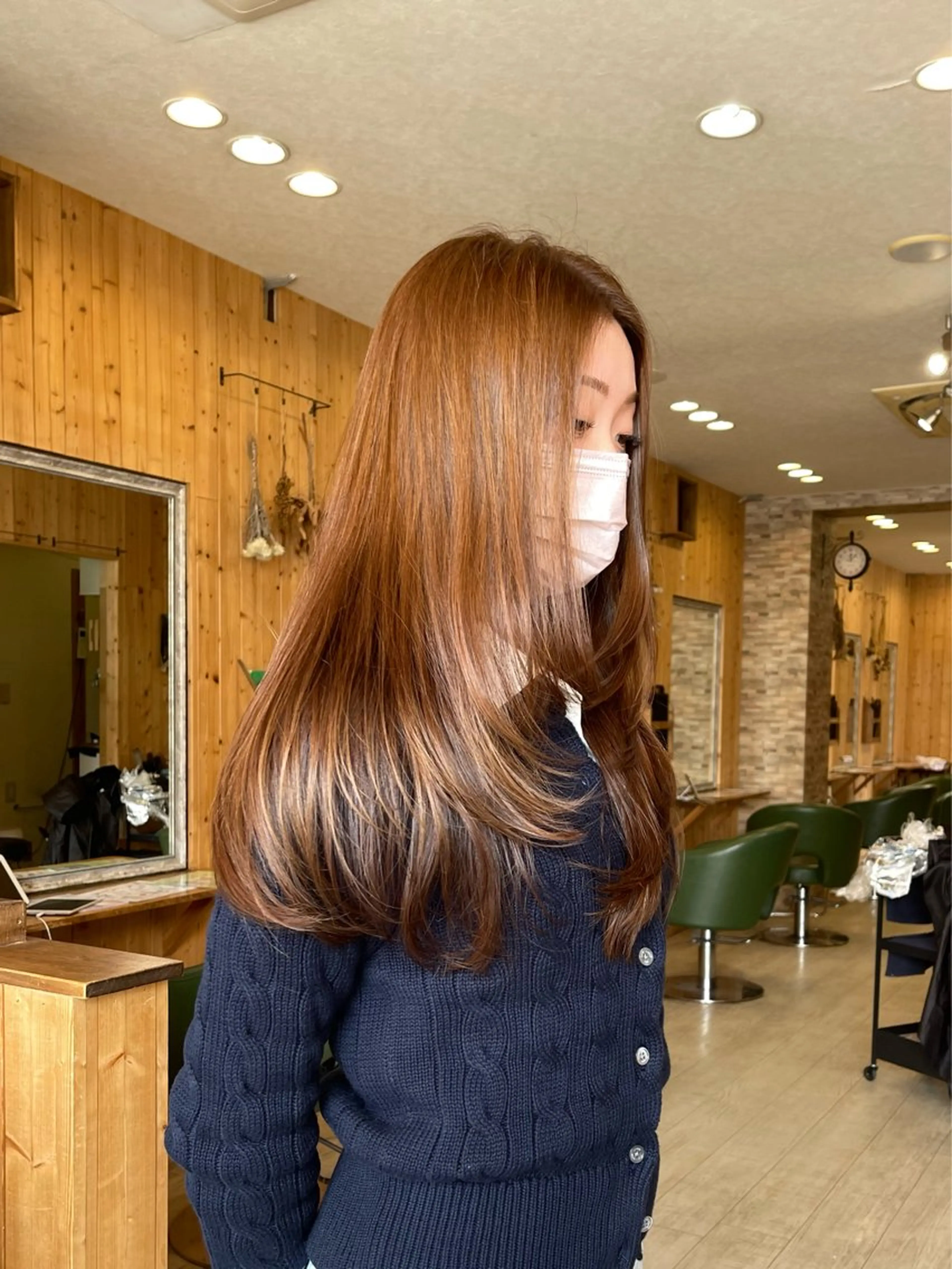ロング カット ヘアカラー トリートメント 谷山銀二郎/ 副店長のヘアスタイル