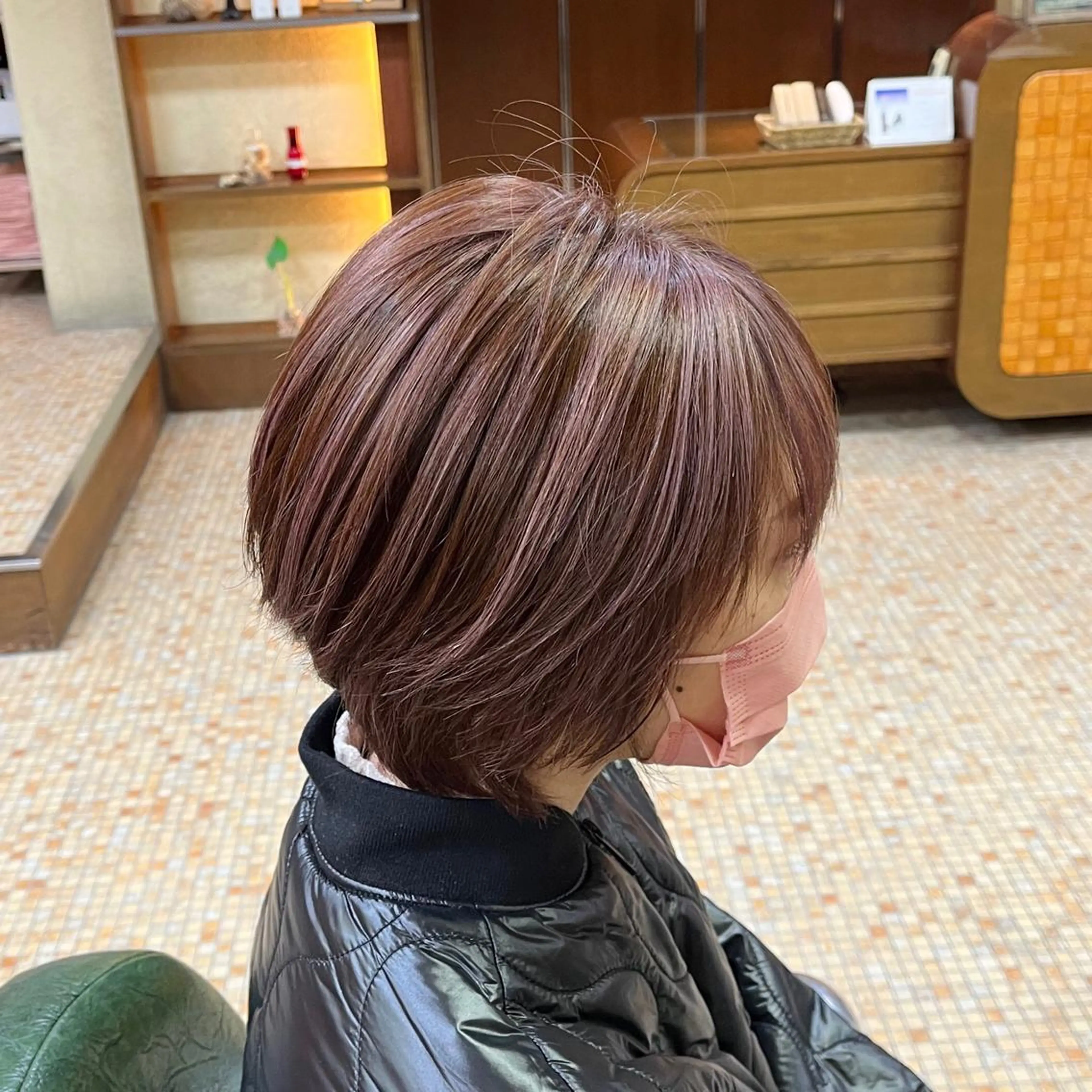 ショート カラー 髪質改善period.赤坂　美容室所属・✨髪質改善✨ period.永松のヘアスタイル