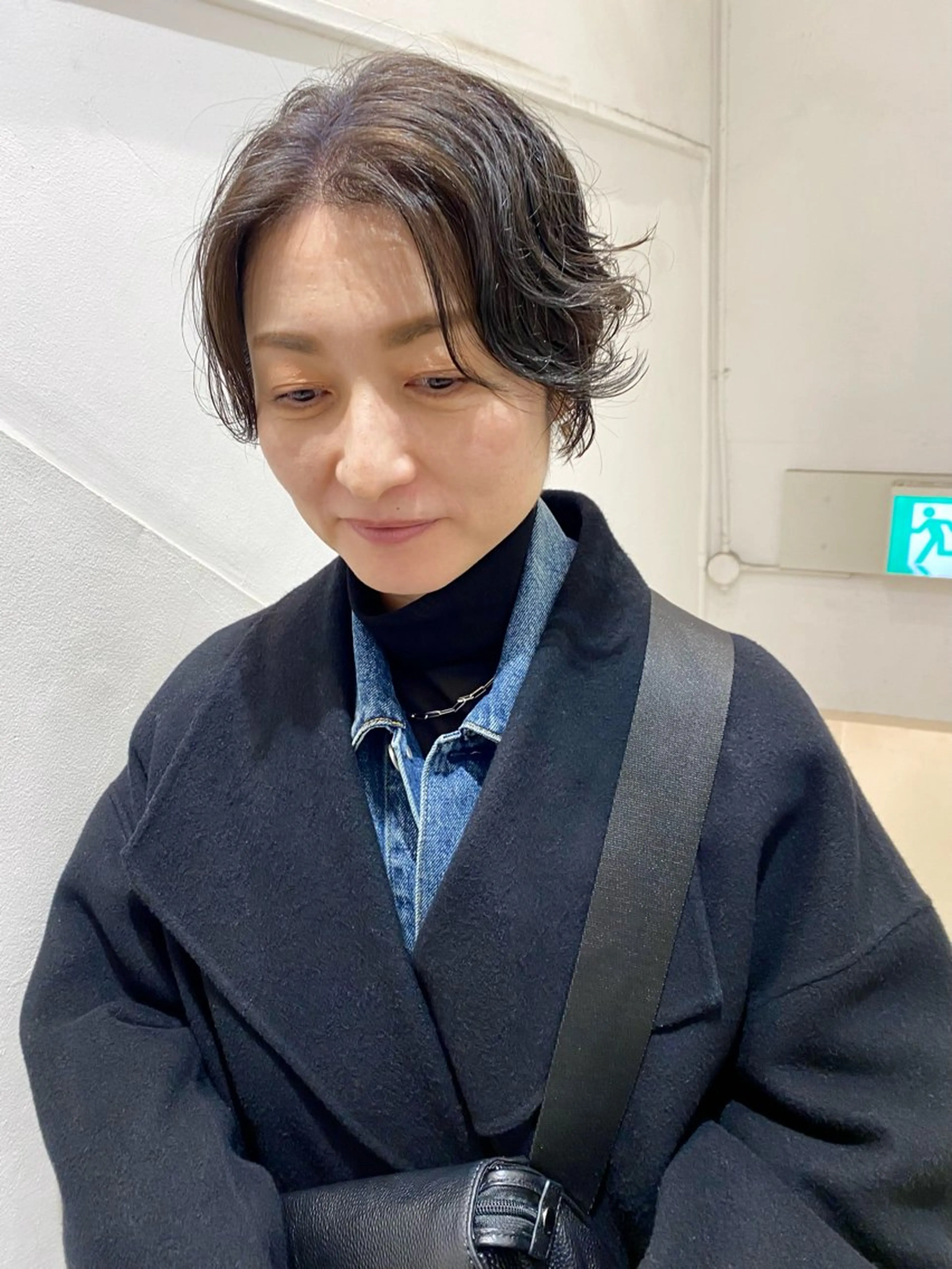 ショート ショートヘア 縮毛矯正 COVER HAIR&SPAbliss浦和西口店所属・✨くびれスタイル✨️ 戸嶋穂乃香のヘアスタイル