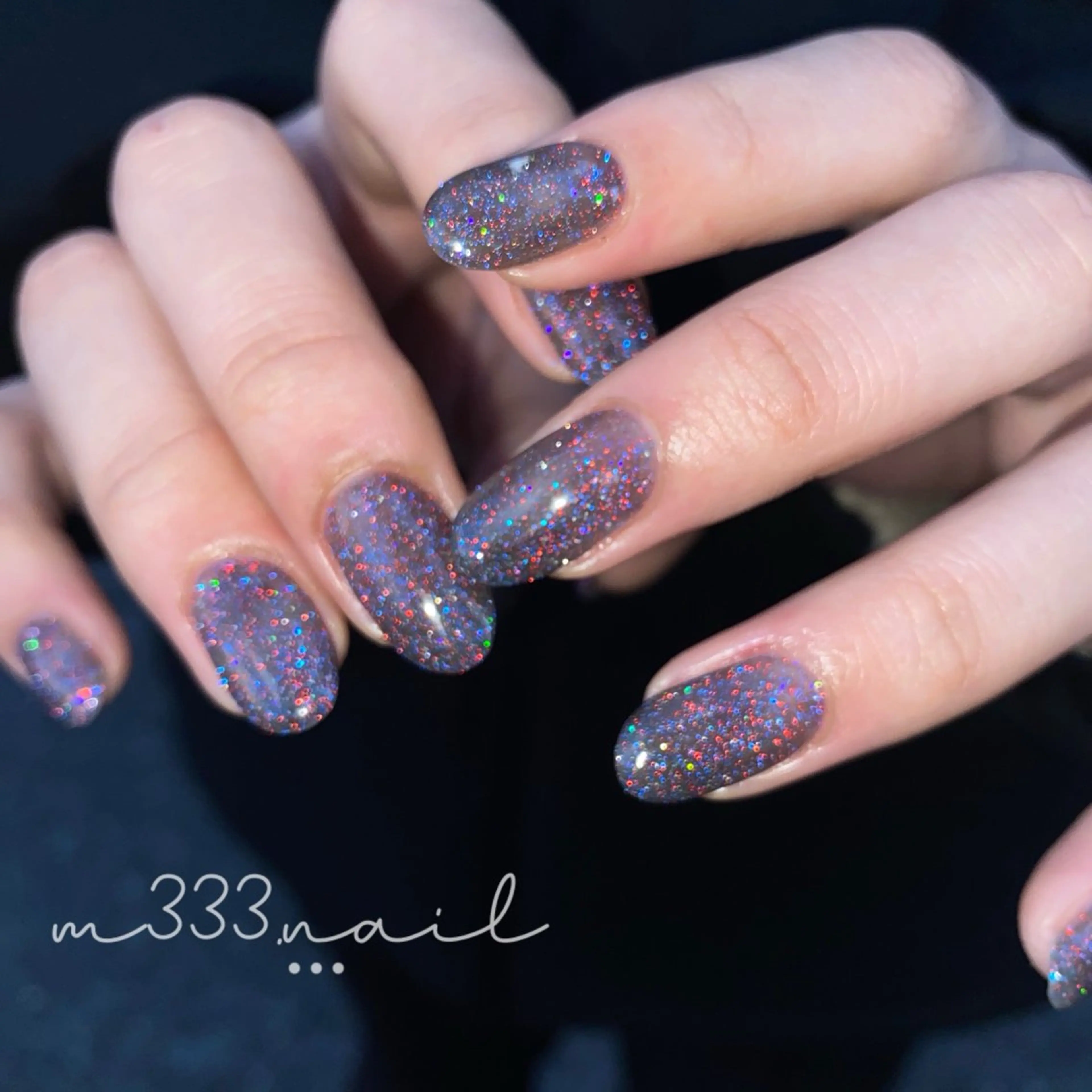 ネイル フラッシュネイル キラキラネイル ハンドネイル hair  MILE.所属・MILE. mukonosouのネイルデザイン