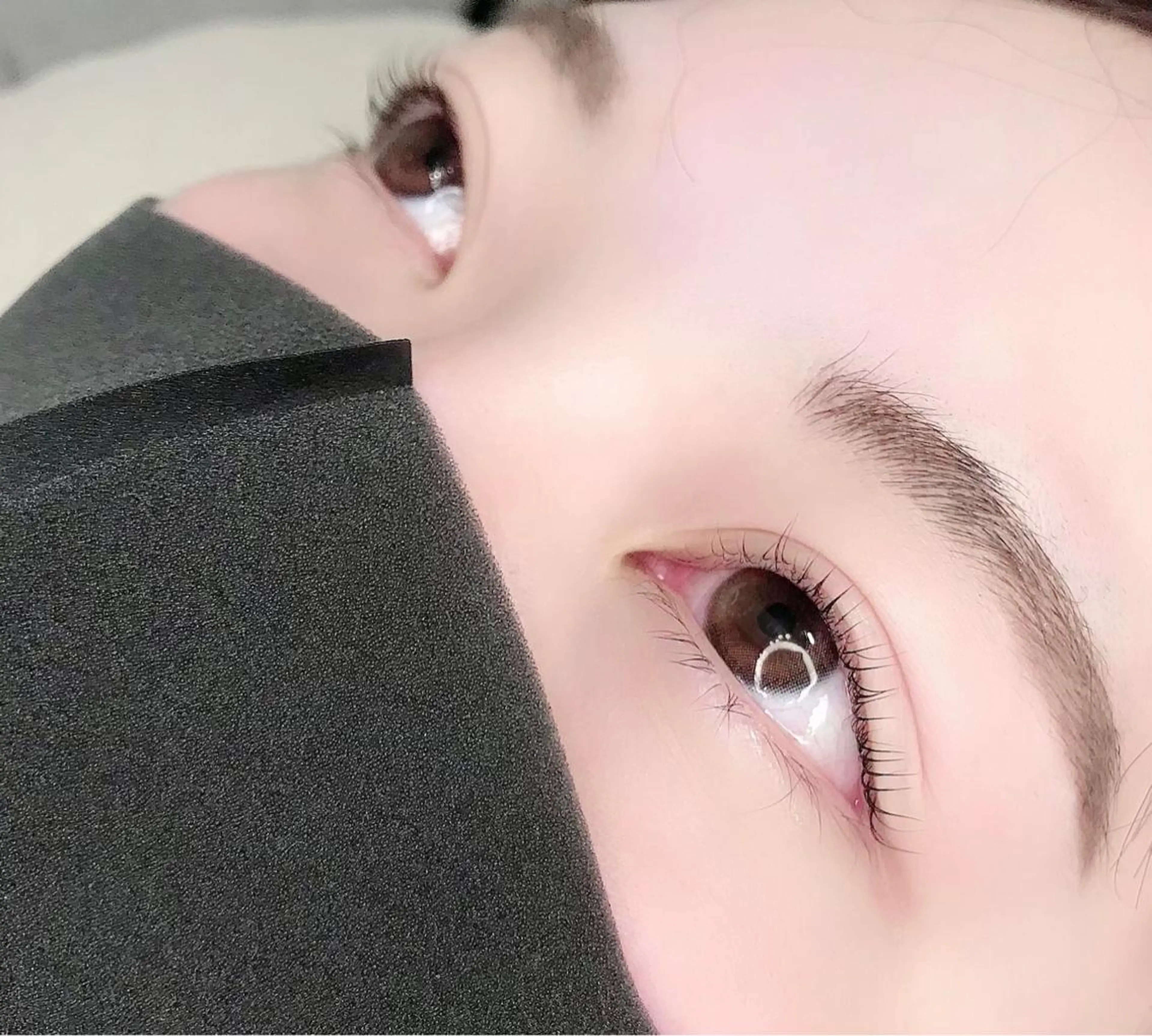 マツエク・マツパ Cカール Lカール パリジェンヌラッシュリフト 一重×まつ毛パーマ マツパ eyelash presh yukaのマツエク・マツパデザイン