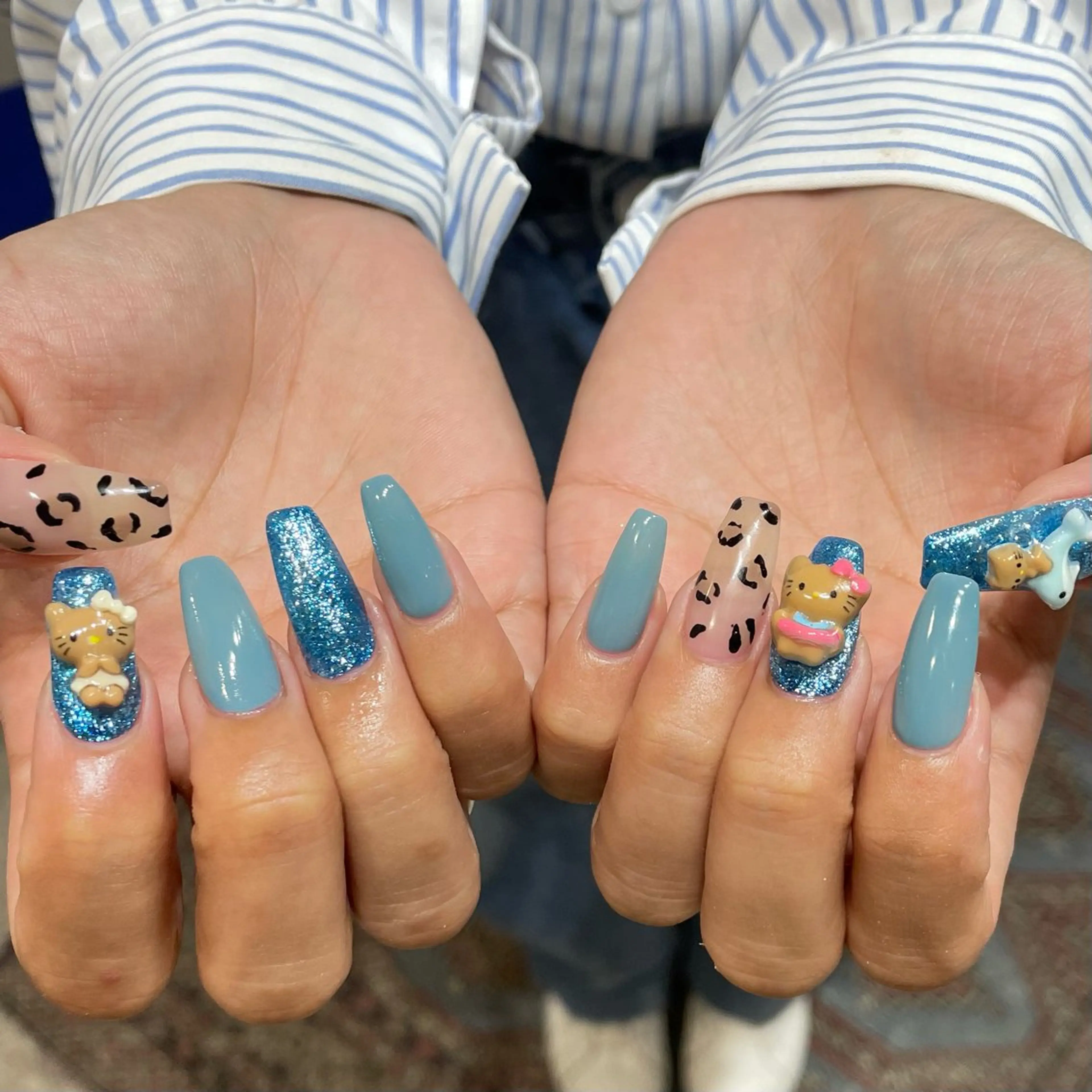 ネイル ハンドネイル Cleo 名古屋駅店 🖤Seraのネイルデザイン