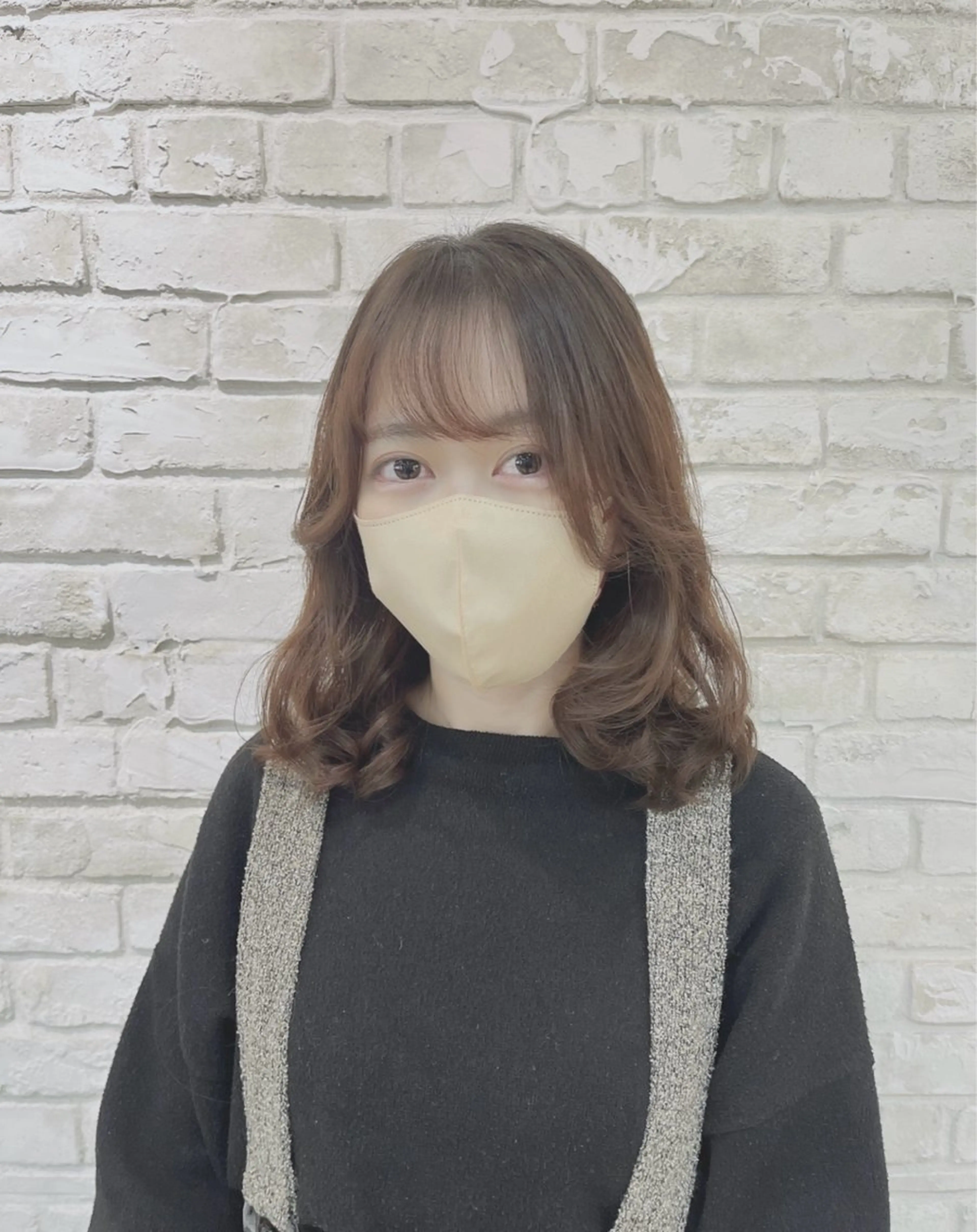 セミロング セミロングパーマ 韓国風ヘア 🐾 atsuyaのヘアスタイル