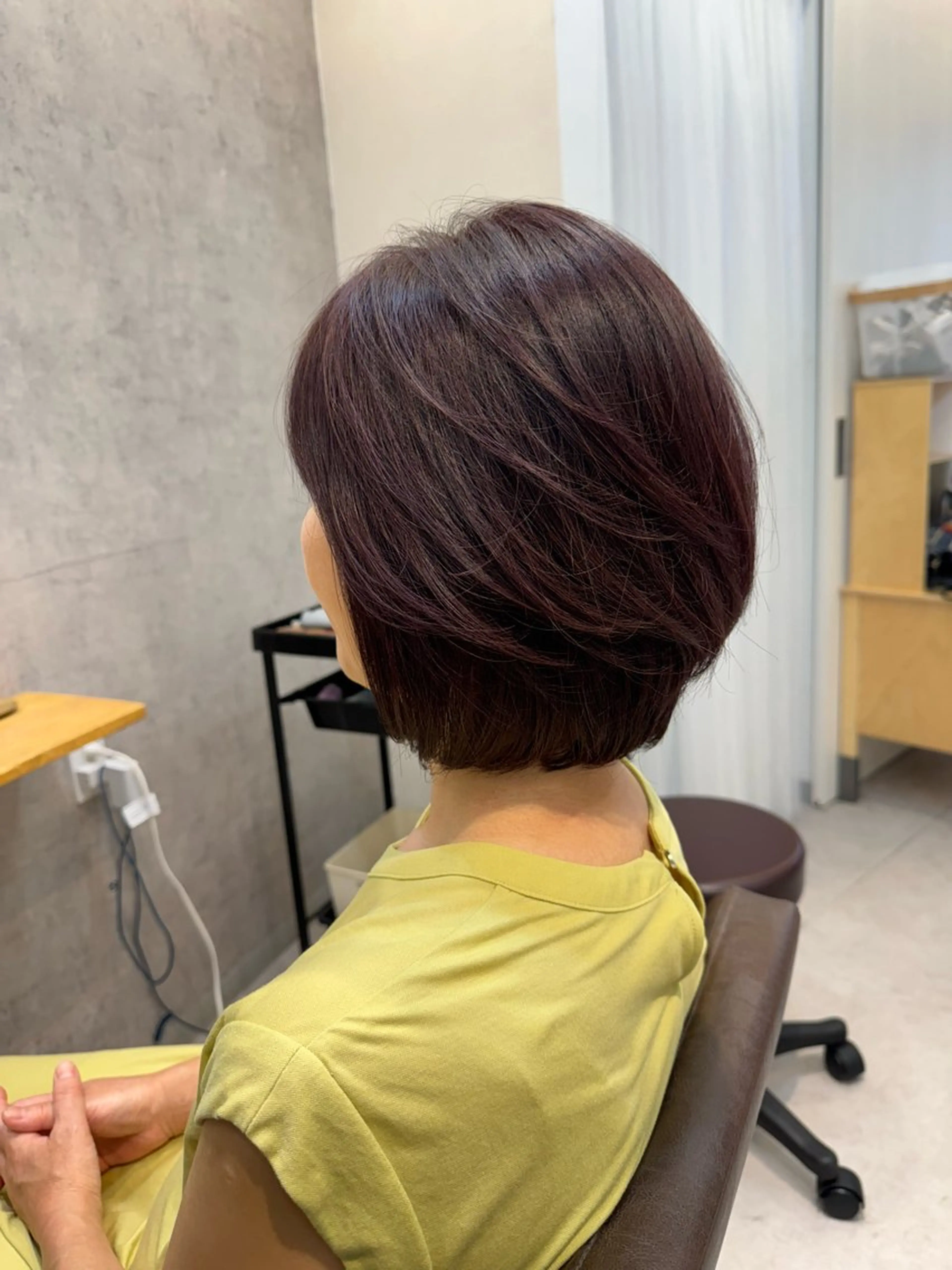 ミディアム カラー カット ヘアカラー トリートメント Dxxxx III所属・オシャレ女性目線の 大人メンズ❁⃘*.ﾟのヘアスタイル
