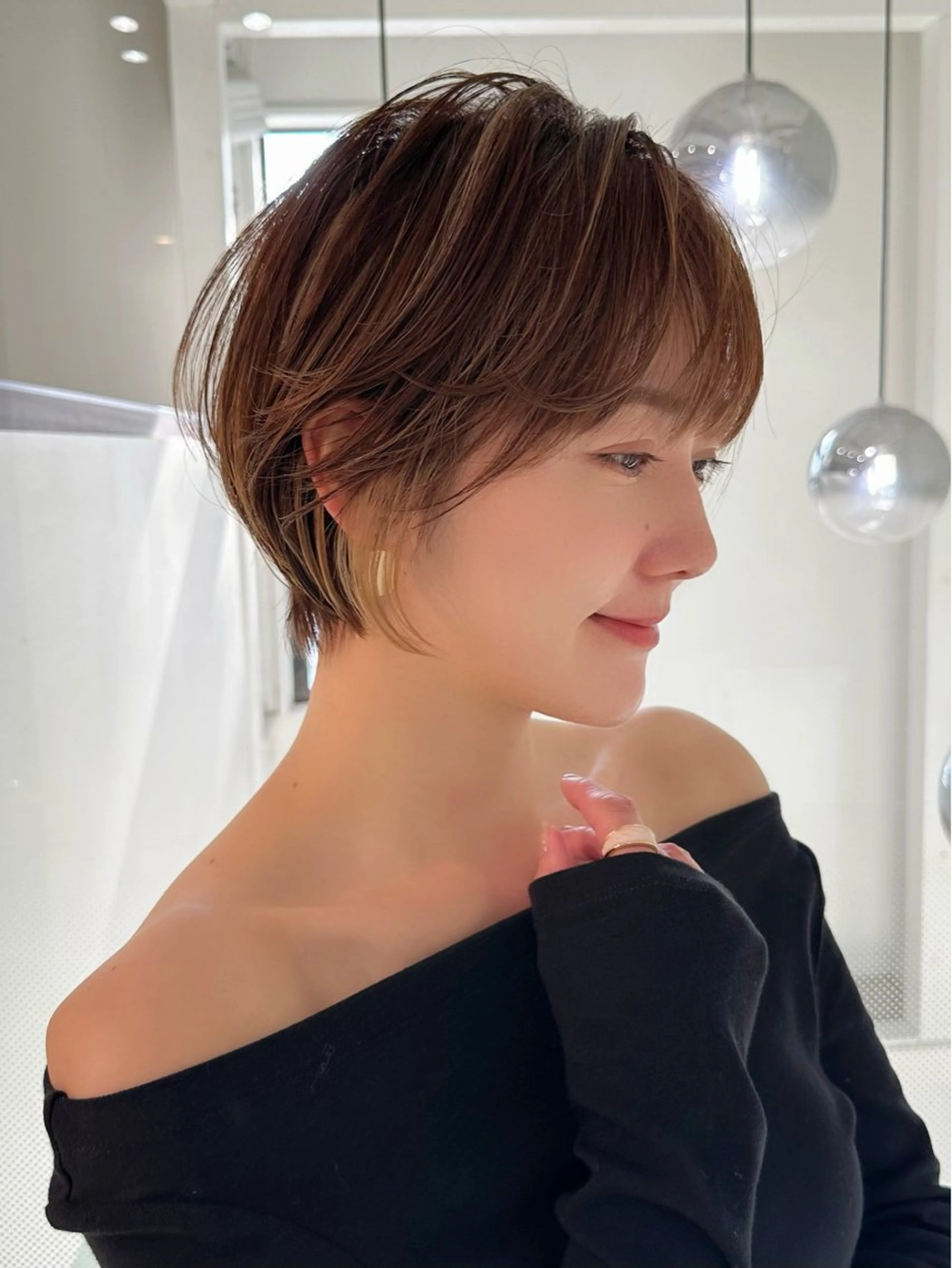 ショート ヘアカラー トリートメント ヘッドスパ taiga ショート /レイヤー/矯正🌈のヘアスタイル