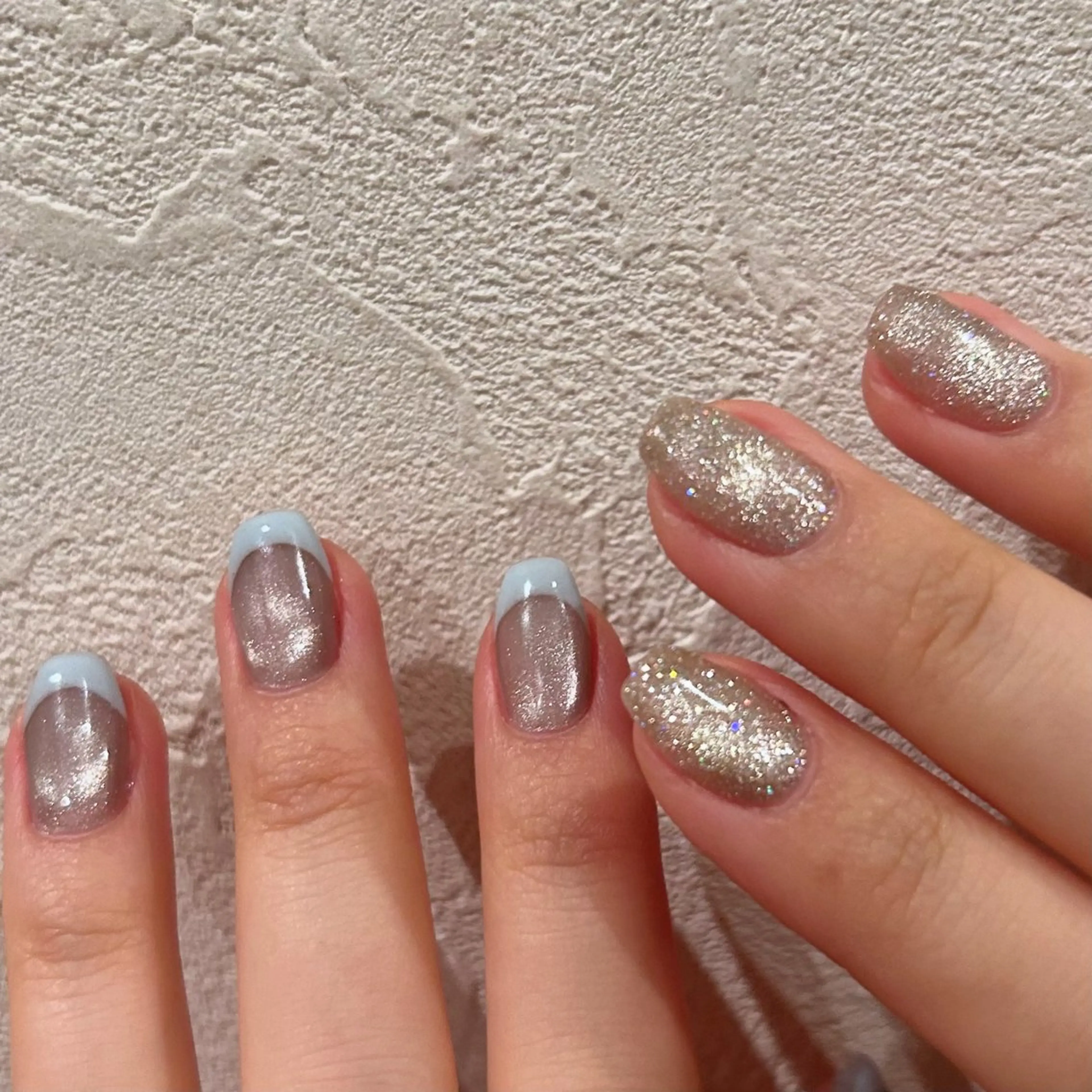 ネイル フレンチネイル ハンドネイル tenoteno nailのネイルデザイン