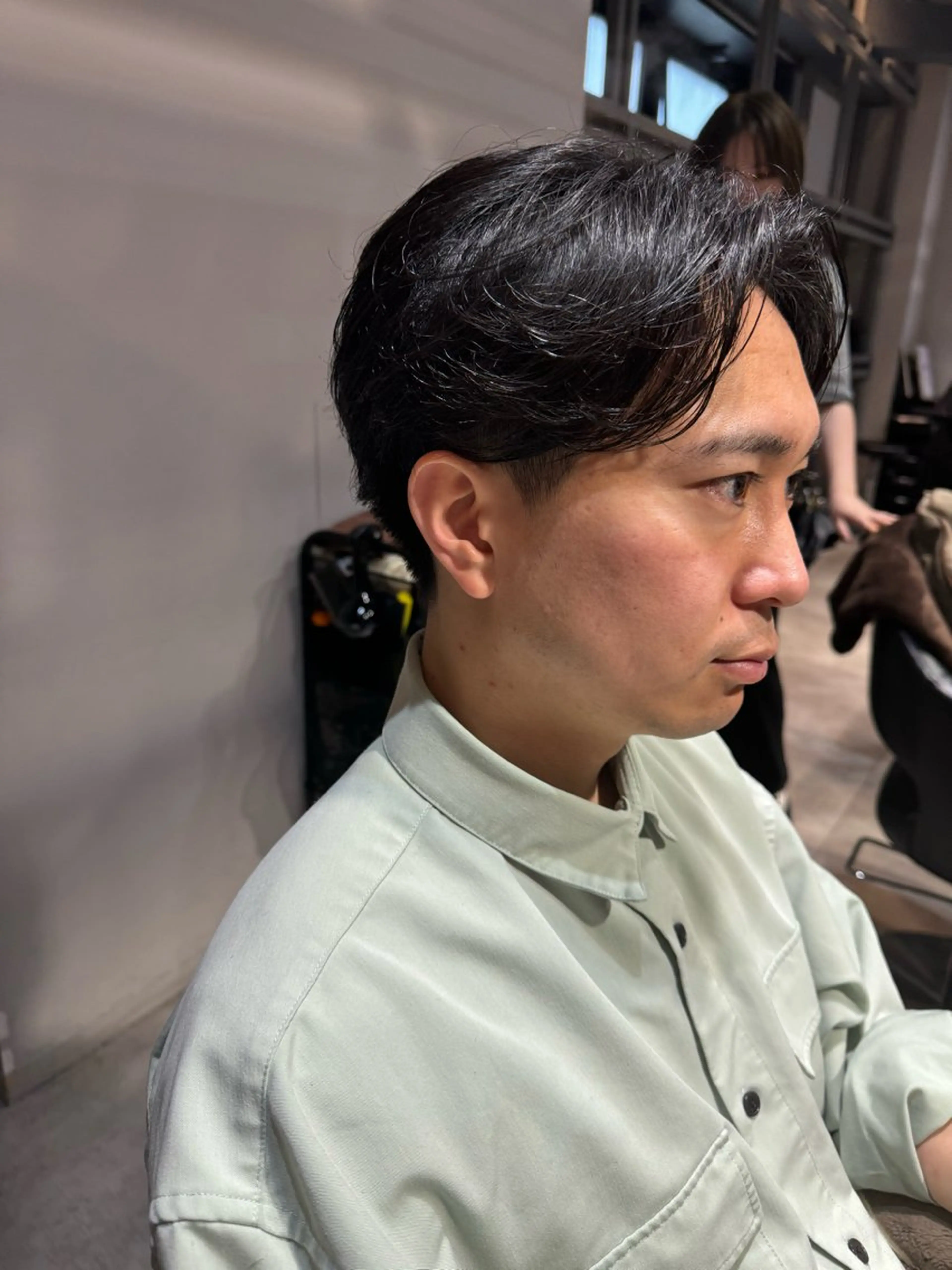 ミディアム メンズ カット ヘアカラー パーマ トリートメント Dxxxx III所属・女性目線の大人 メンズ*Ayakaのヘアスタイル