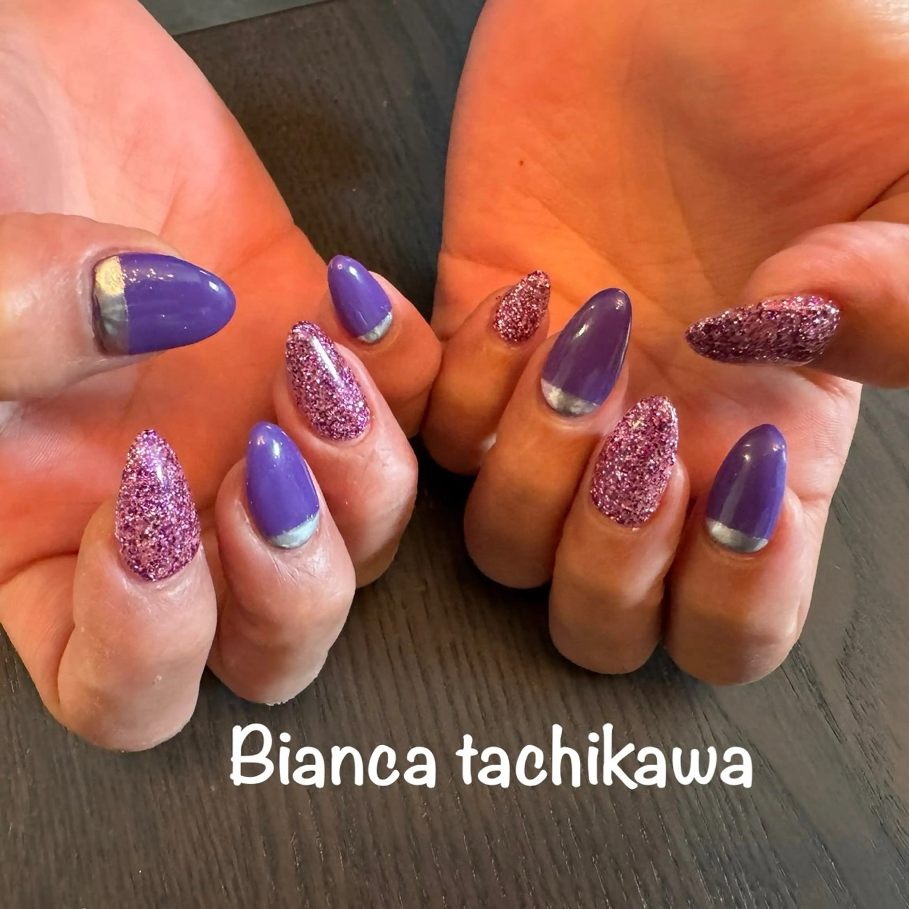 ネイル Bianca 立川店 小川のネイルデザイン