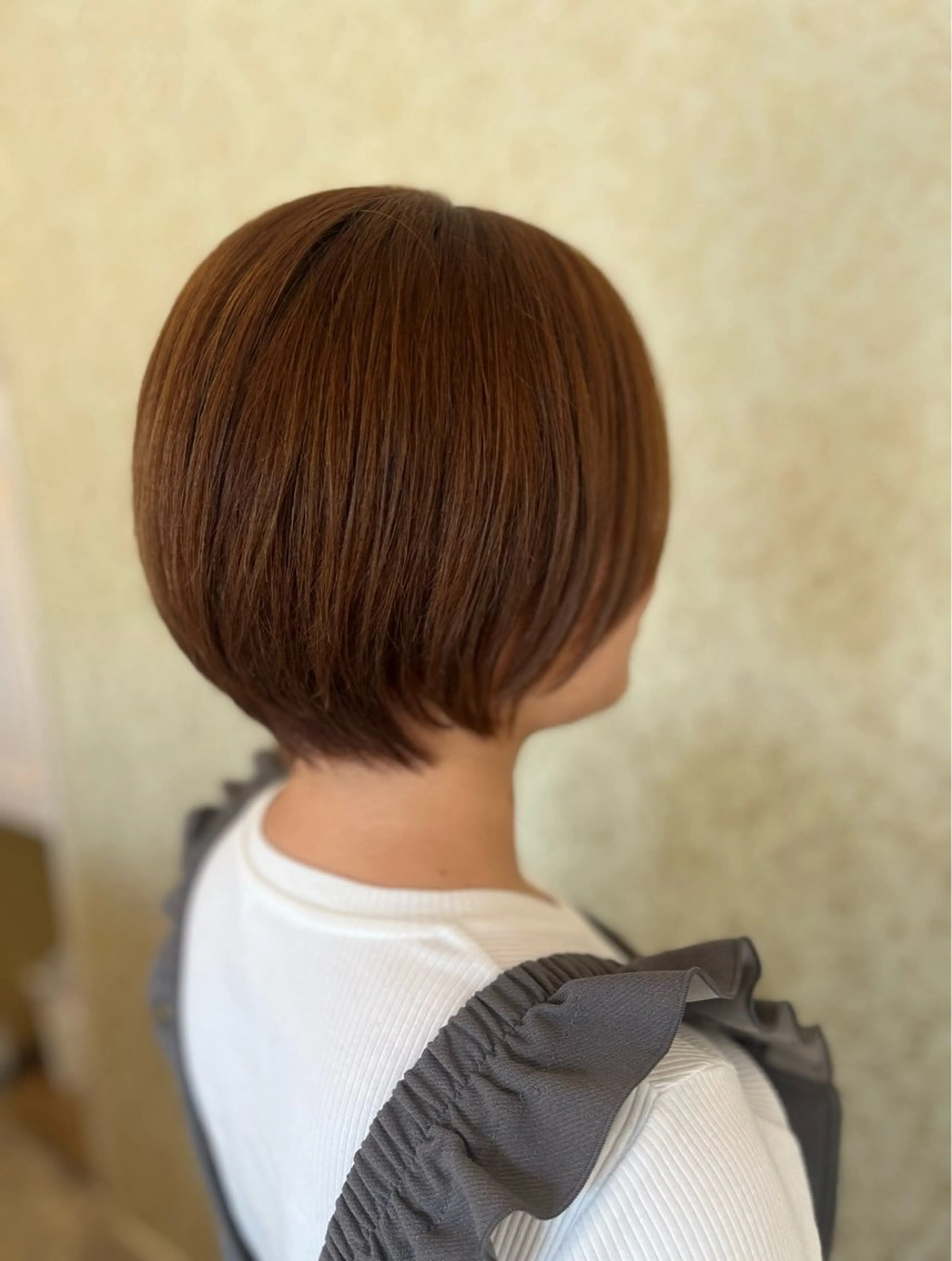 ショート パーマ Calbari 中田 莉紗/奥州市水沢のヘアスタイル