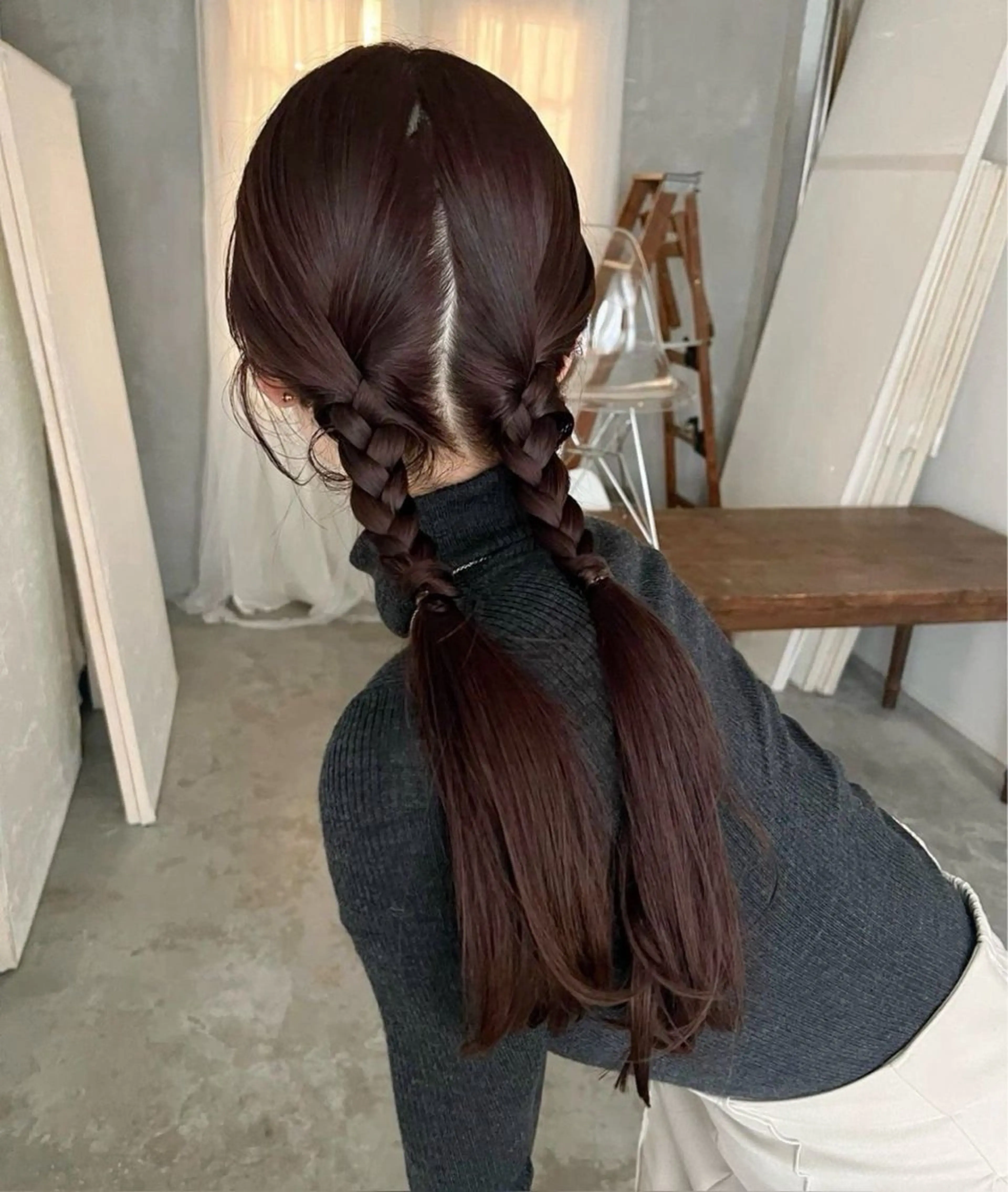 ロング ヘアカラー FILMS haru 暖色カラーのヘアスタイル
