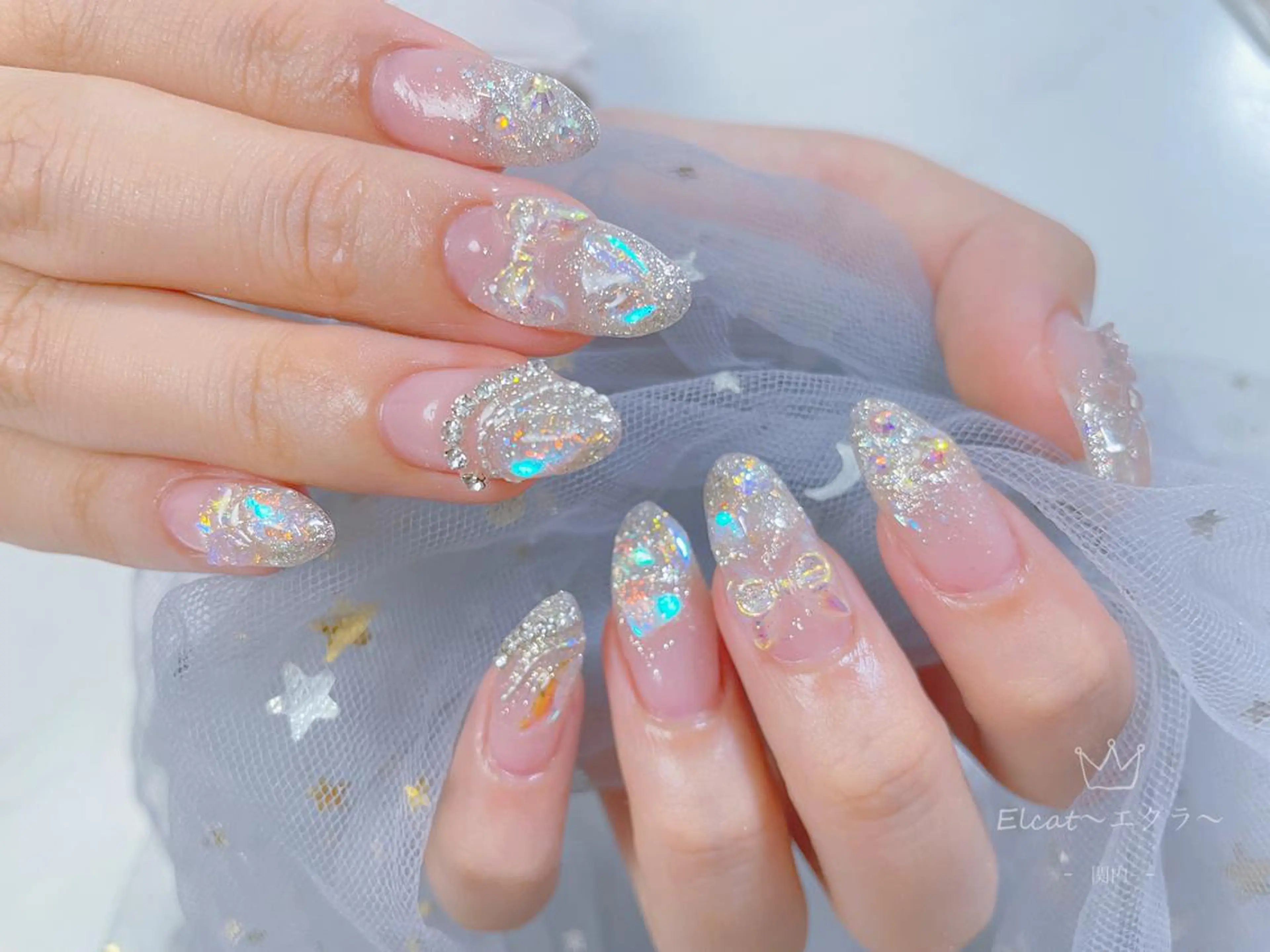 ネイル ハンドネイル ネイルサロンエクラ 🫧Shizukaのネイルデザイン