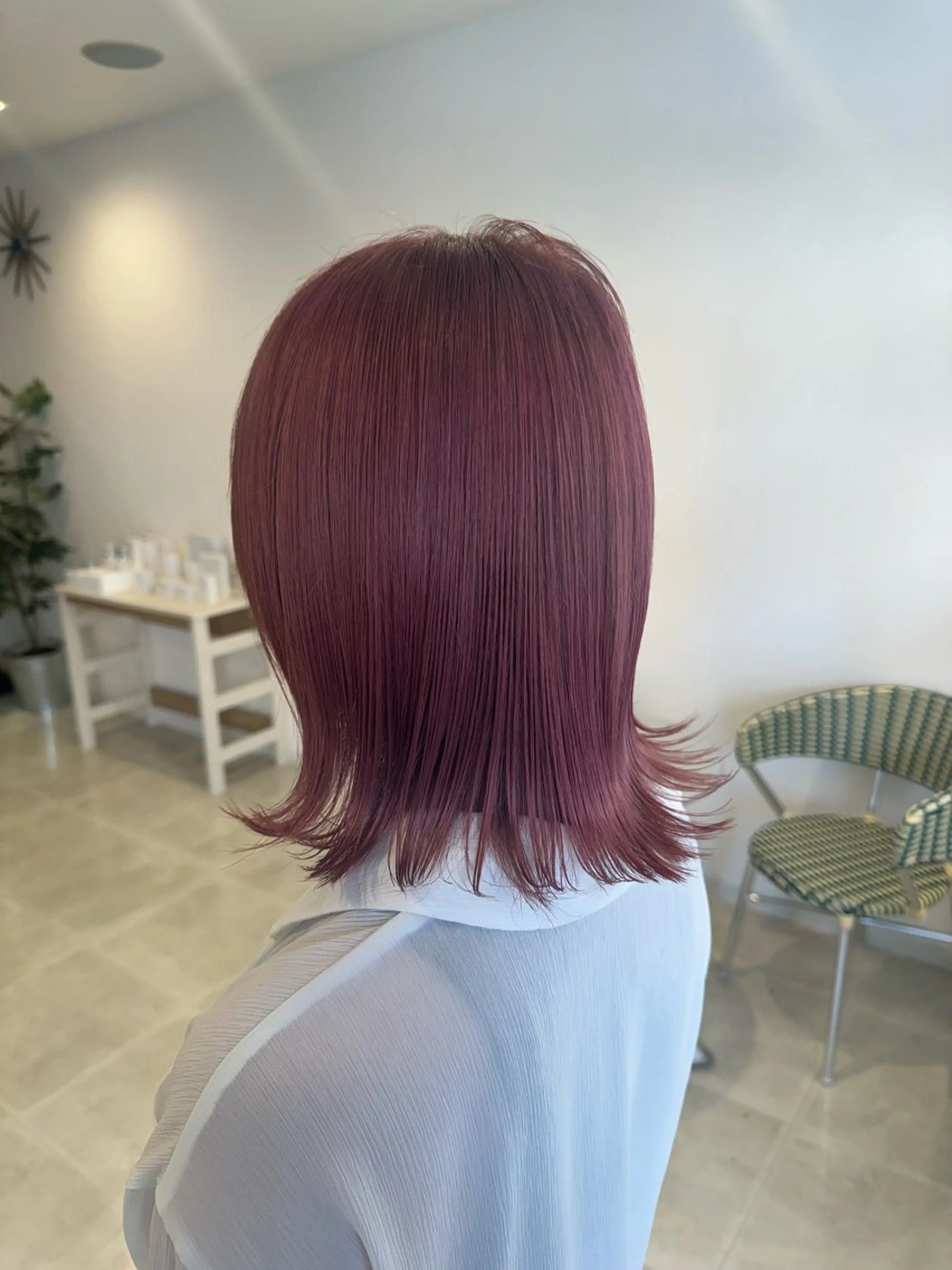 ミディアム 40代からの髪悩み 専門美髪アドバイザーのヘアスタイル