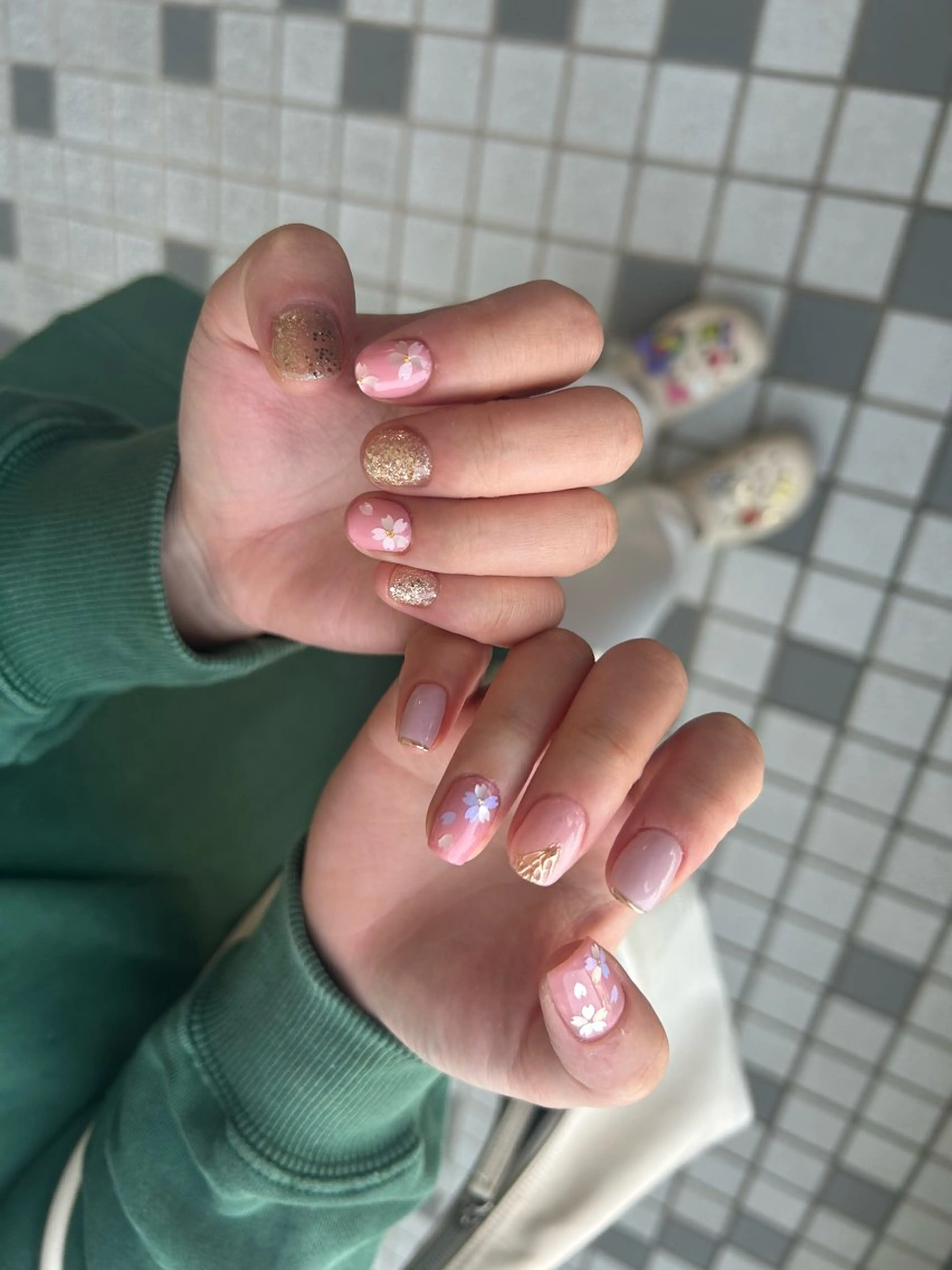 ショート ハンドネイル Momonails Ruiのネイルデザイン
