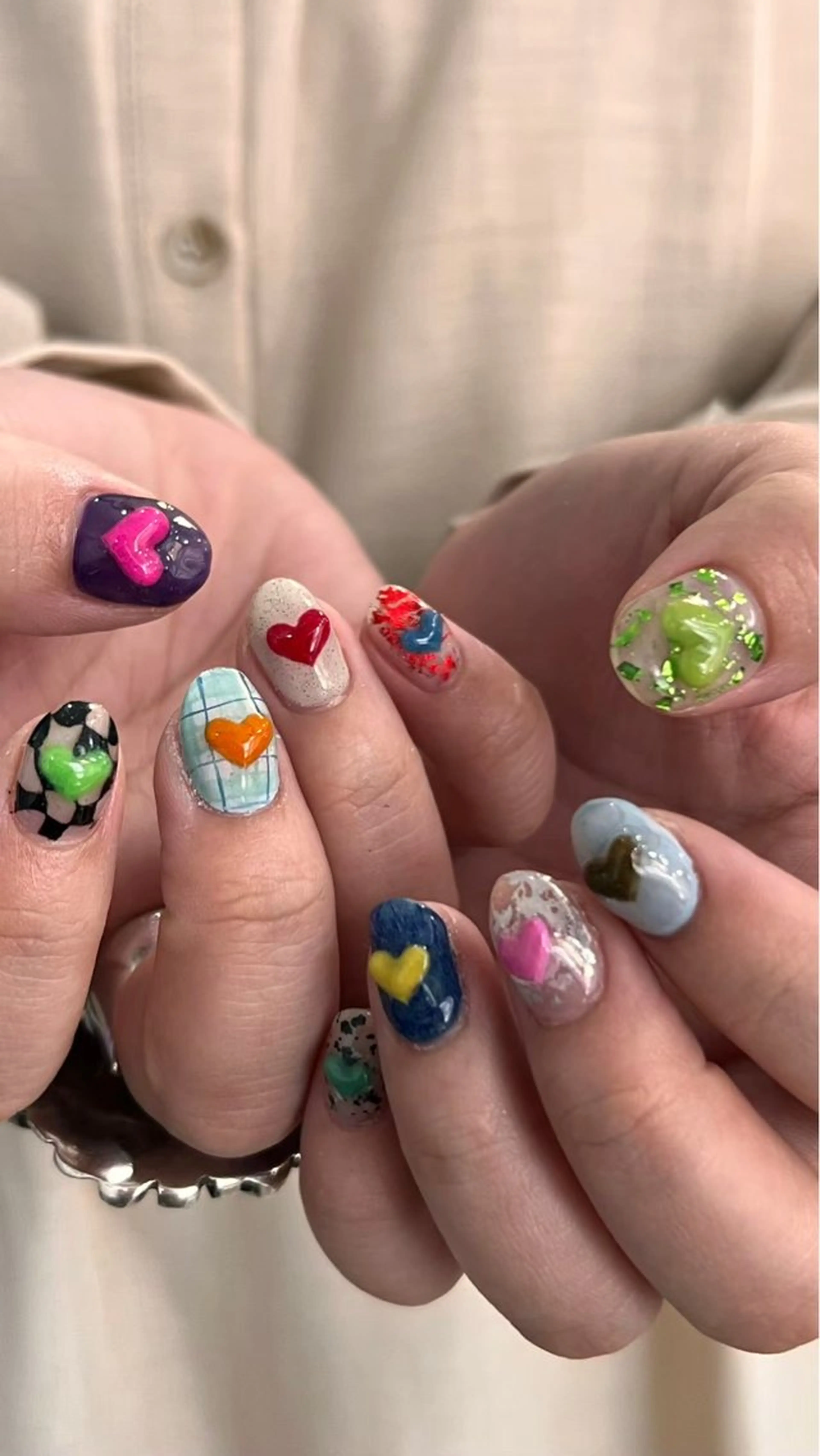 ネイル ゆびノさき 天王寺のネイルデザイン