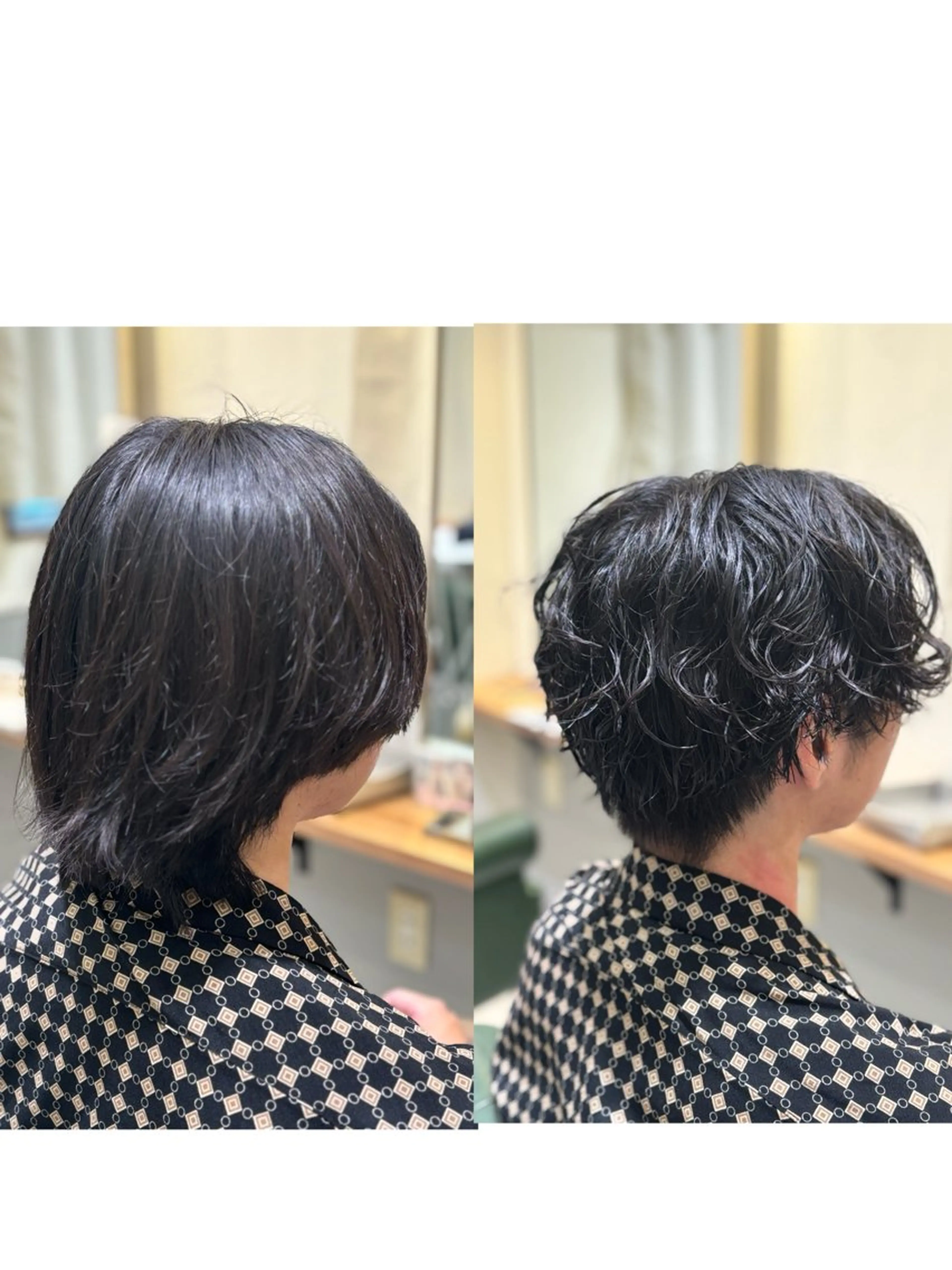 パーマ メンズ パーマ laffin❁ななみ /パーマスタイルのヘアスタイル