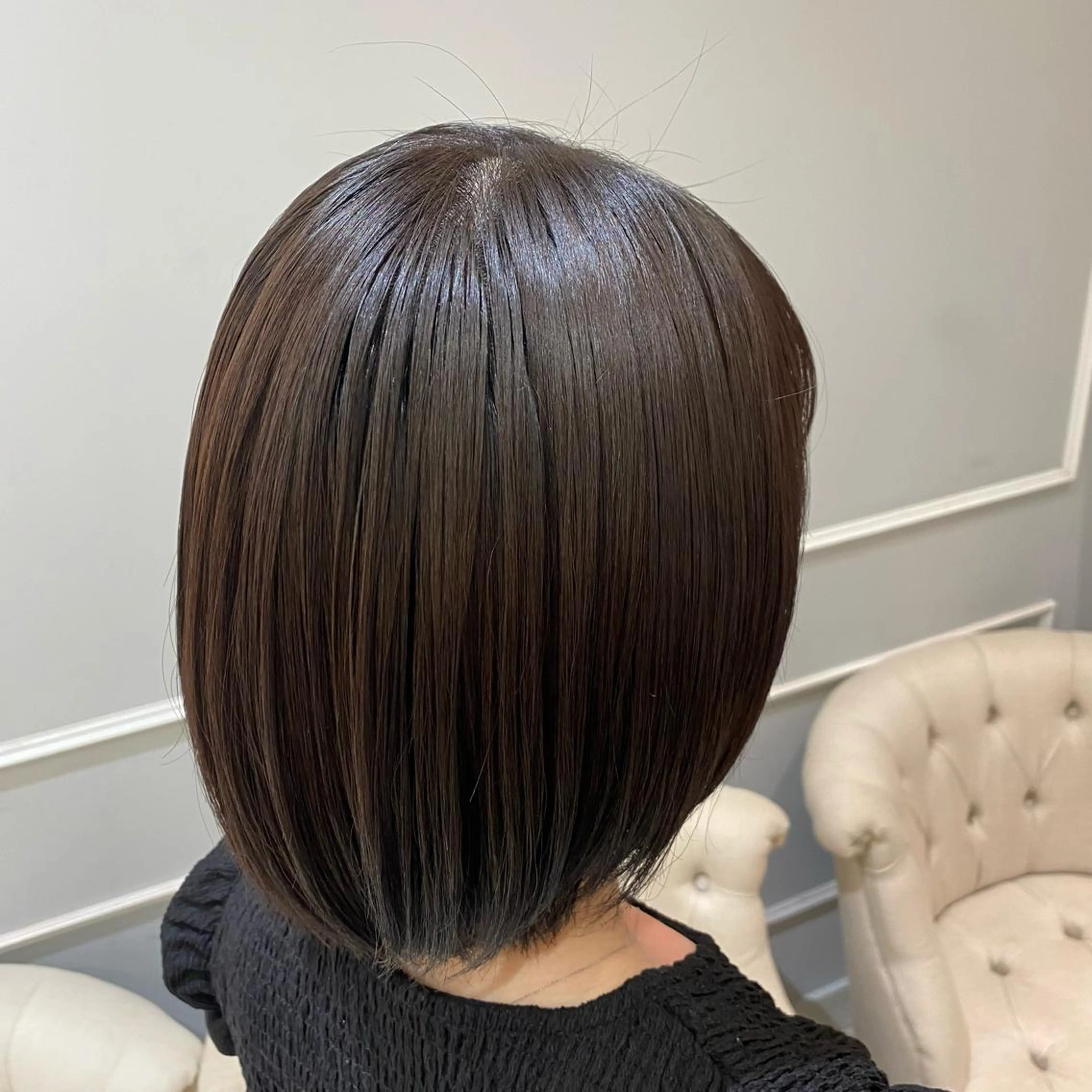 ショート カラー ベージュカラー 韓国ヘア🍒渡辺 咲🍒のヘアスタイル