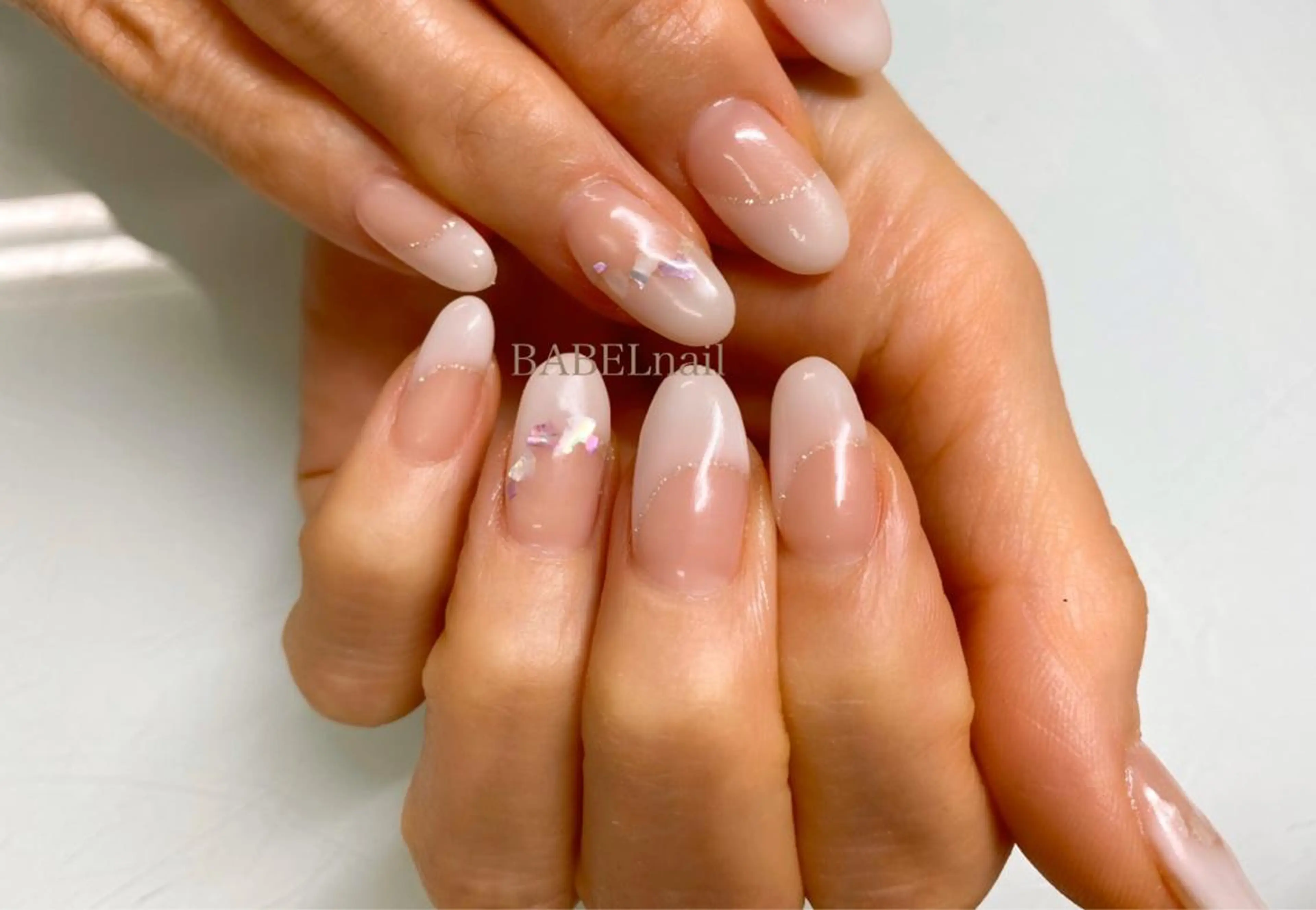 ネイル BABELバベル所属・江戸川橋✨BABEL 【バベル】大人可愛いのネイルデザイン