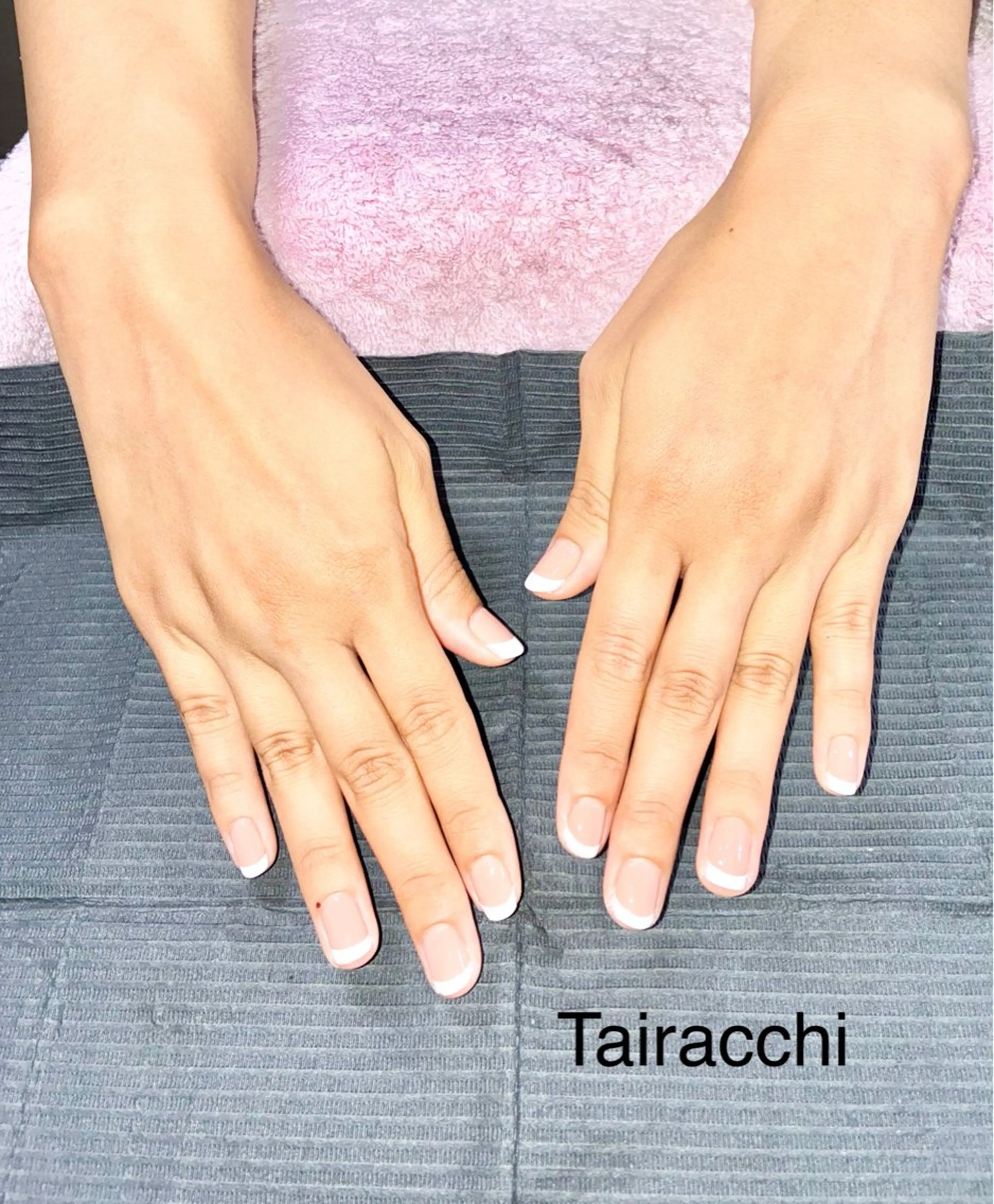 ネイル フレンチネイル Tairacchi ﾀｲﾗｯﾁのネイルデザイン
