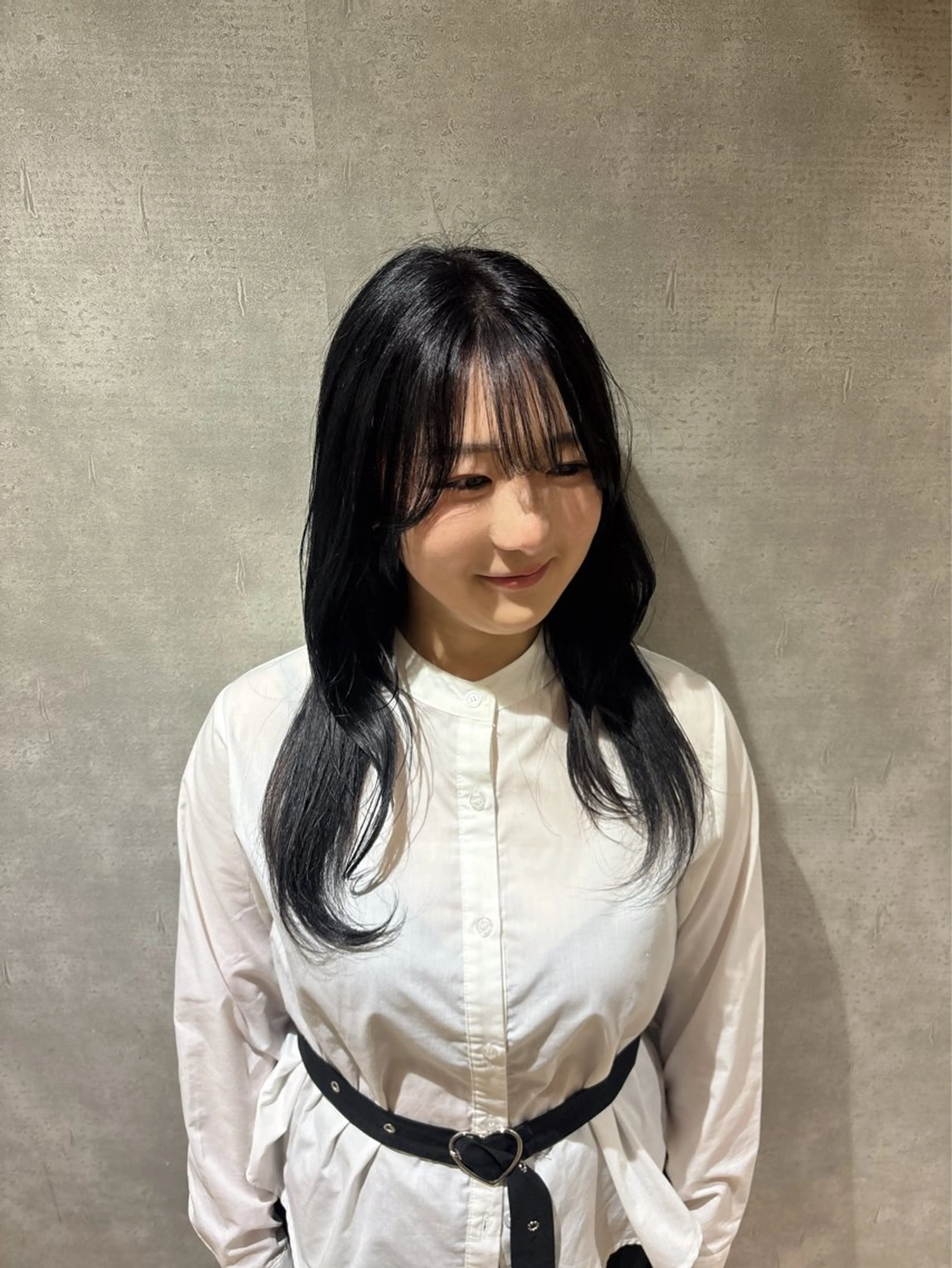 ロング カラー 入江 麻帆のヘアスタイル