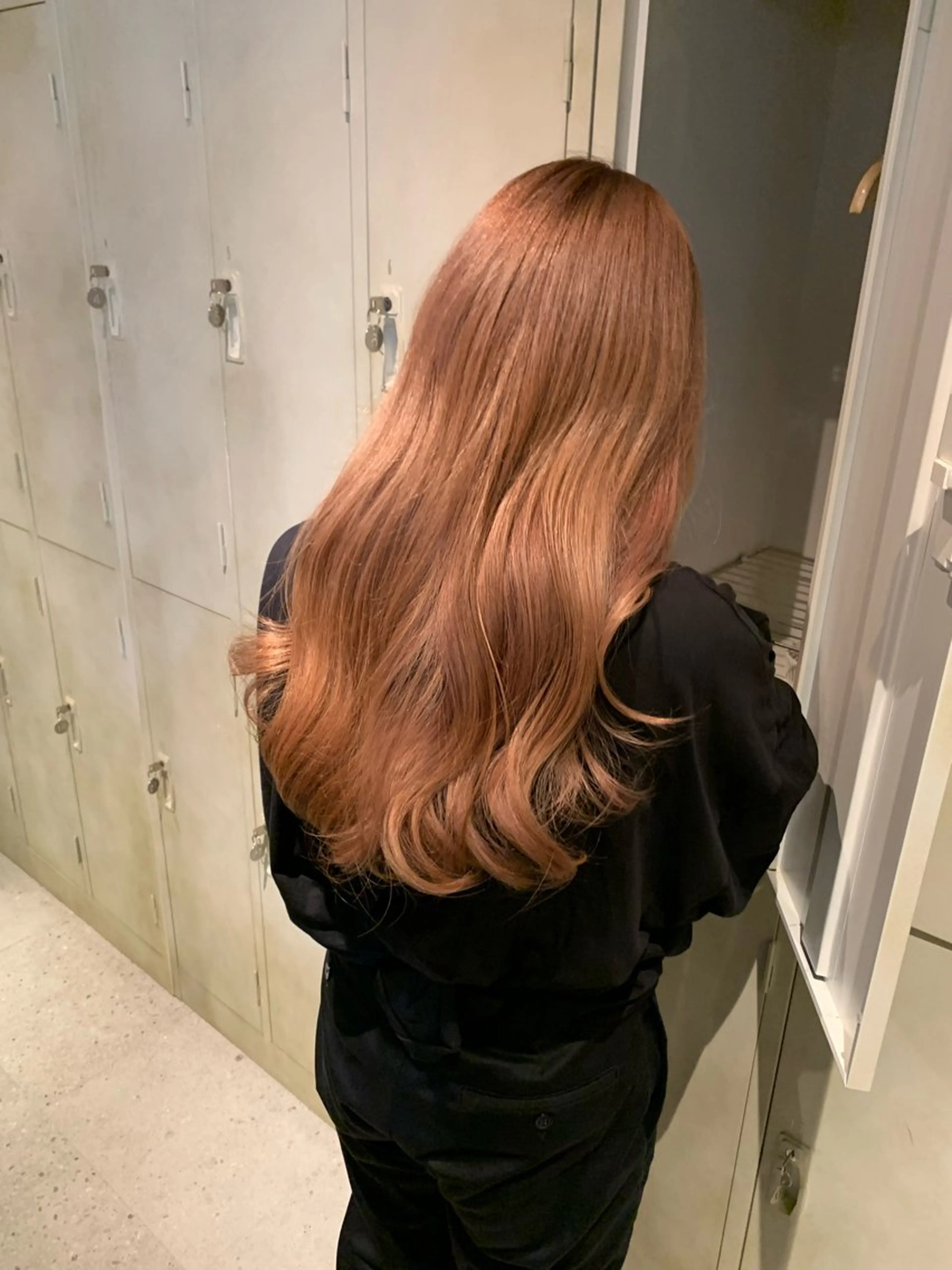 ロング カラー ヘアカラー ブリーチ/アレンジ 天満/chihiroのヘアスタイル