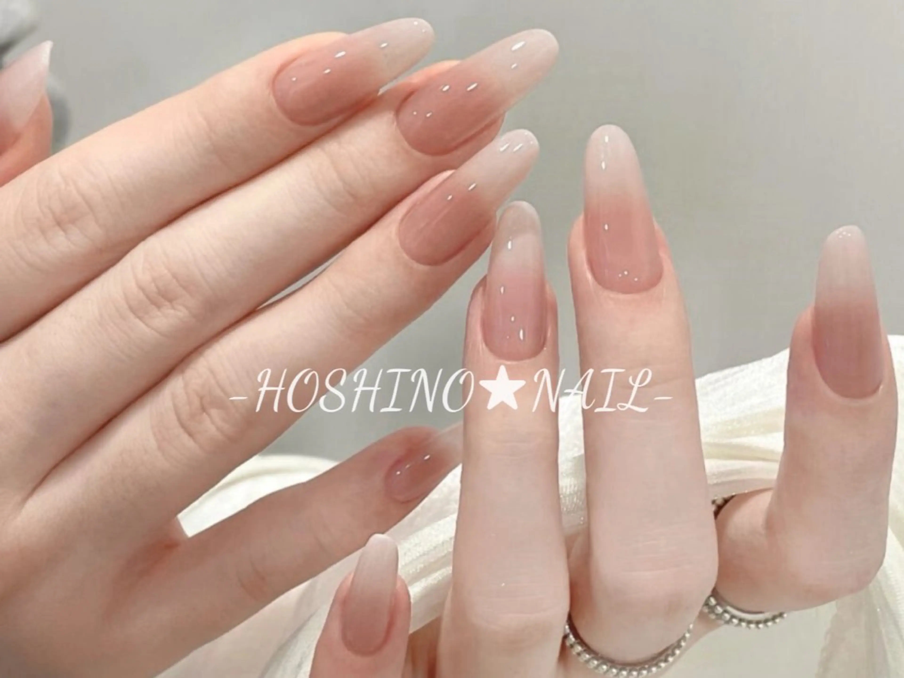 ネイル オーロラネイル チークネイル ドット フットネイル フレンチネイル ハンドネイル ★HOSHINO NAIL★新宿店のネイルデザイン